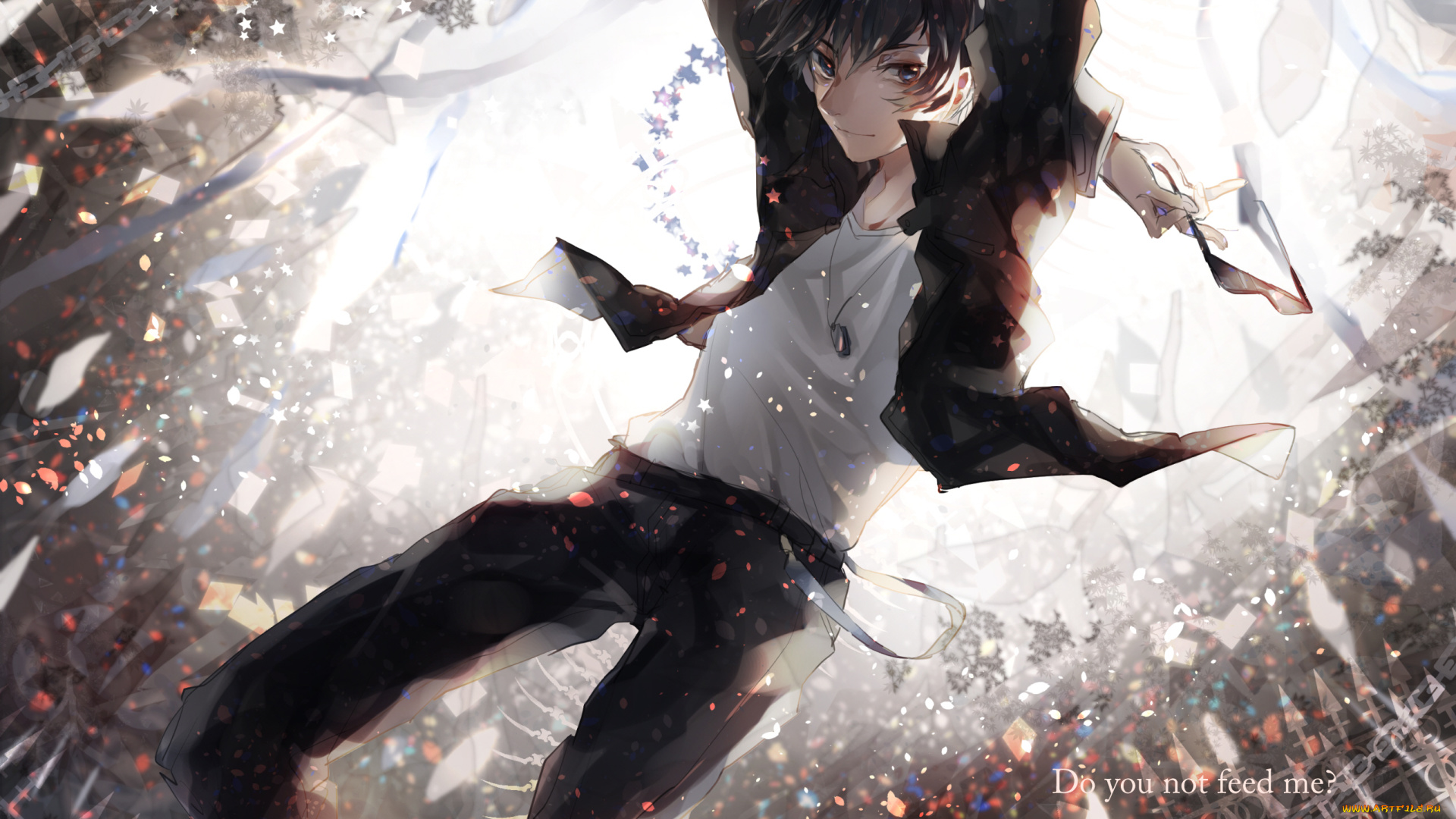 аниме, osomatsu-san, парень