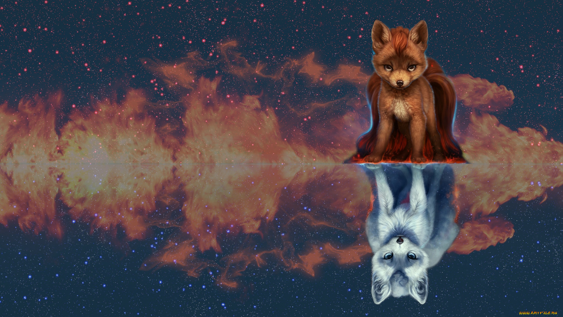 аниме, pokemon, вулпикс, vulpix, ninetales, найнтейлз