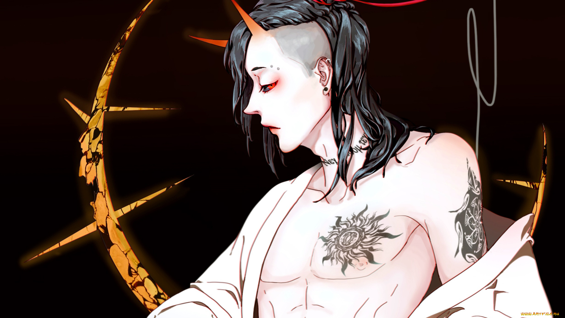 аниме, tokyo, ghoul, ута