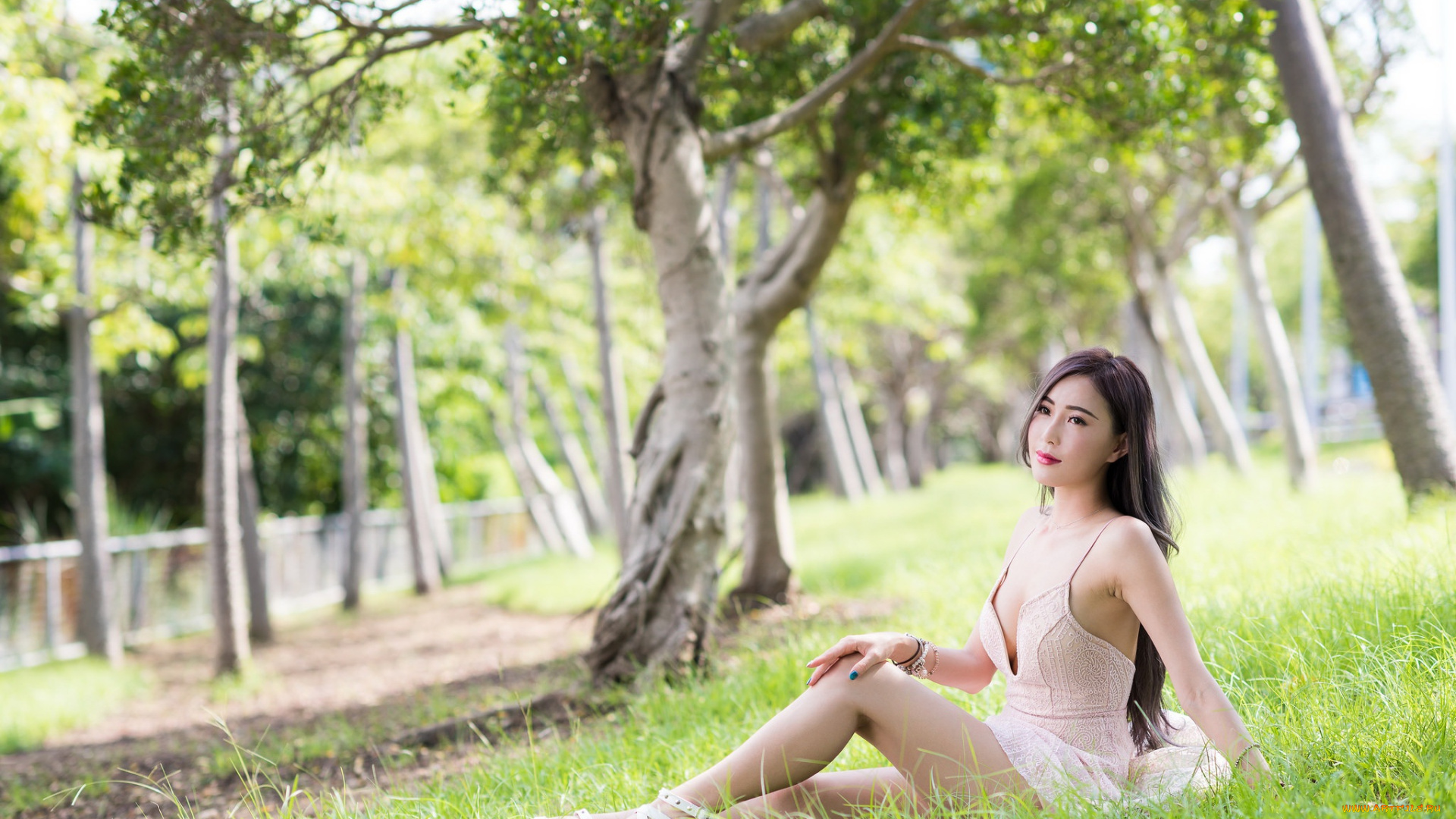 девушки, -unsort, , азиатки, девушка, азиатка, лето