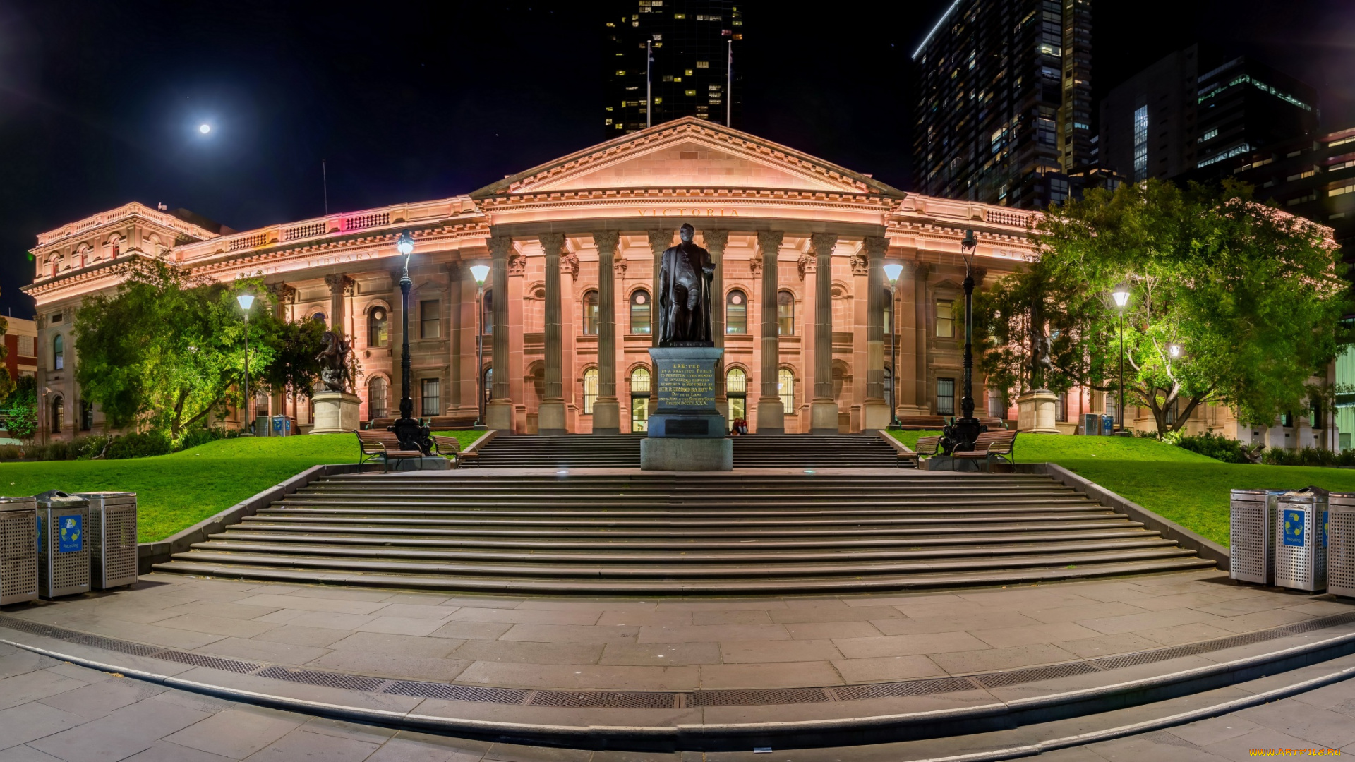 города, -, дворцы, , замки, , крепости, памятник, здание, ступени, фонари, скамейки, деревья