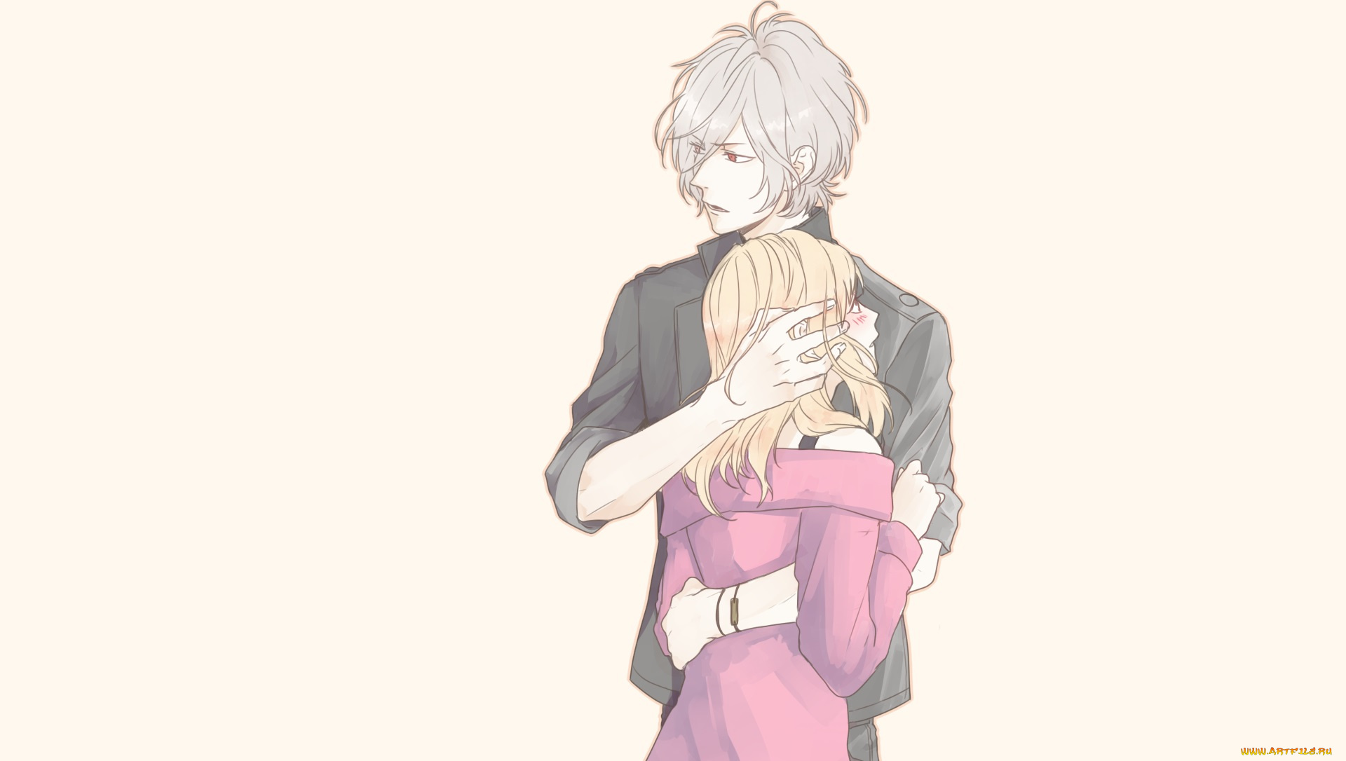 аниме, diabolik, lovers, пара