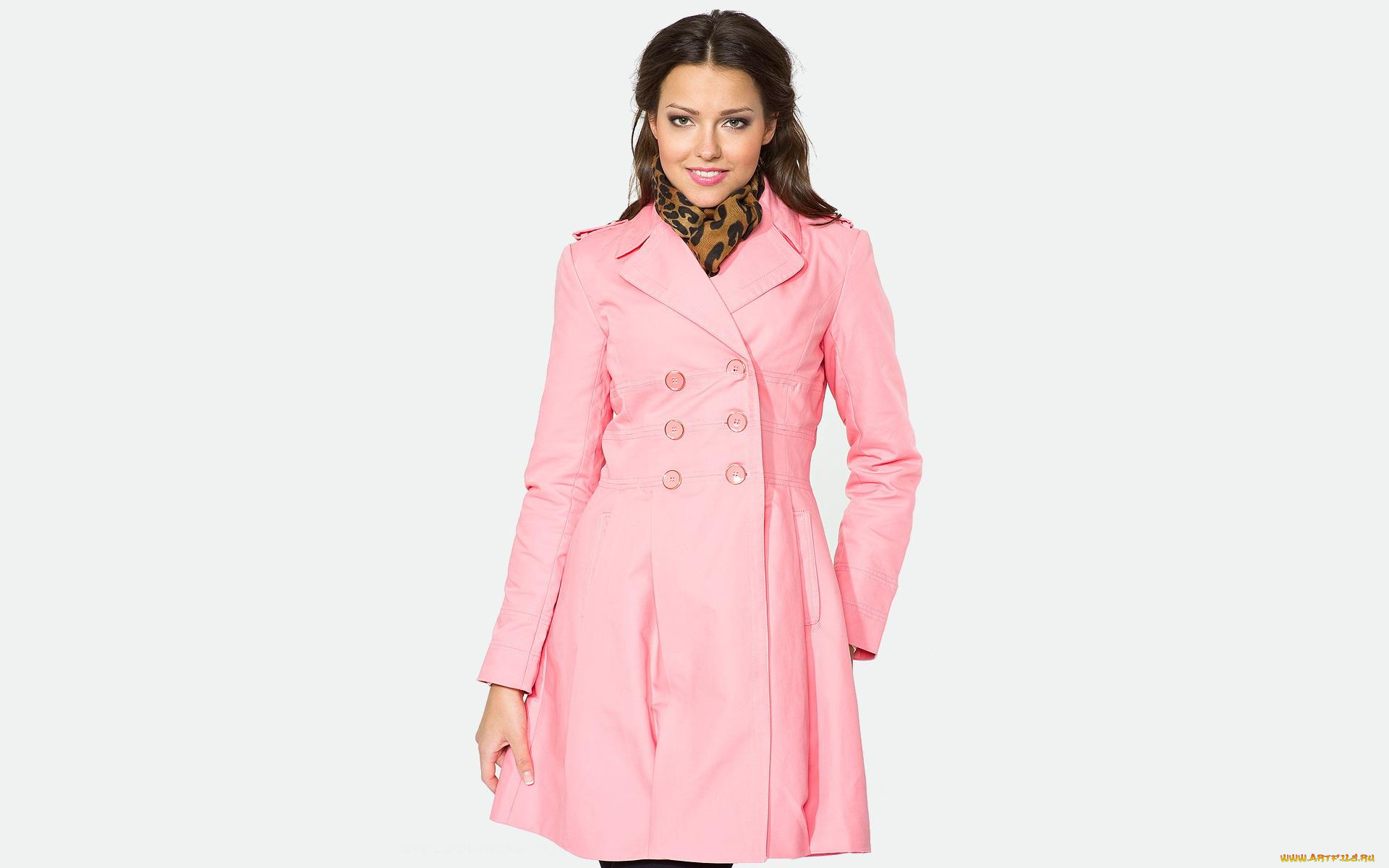 девушки, -unsort, , брюнетки, , шатенки, брюнетка, улыбка, шарф, плащ