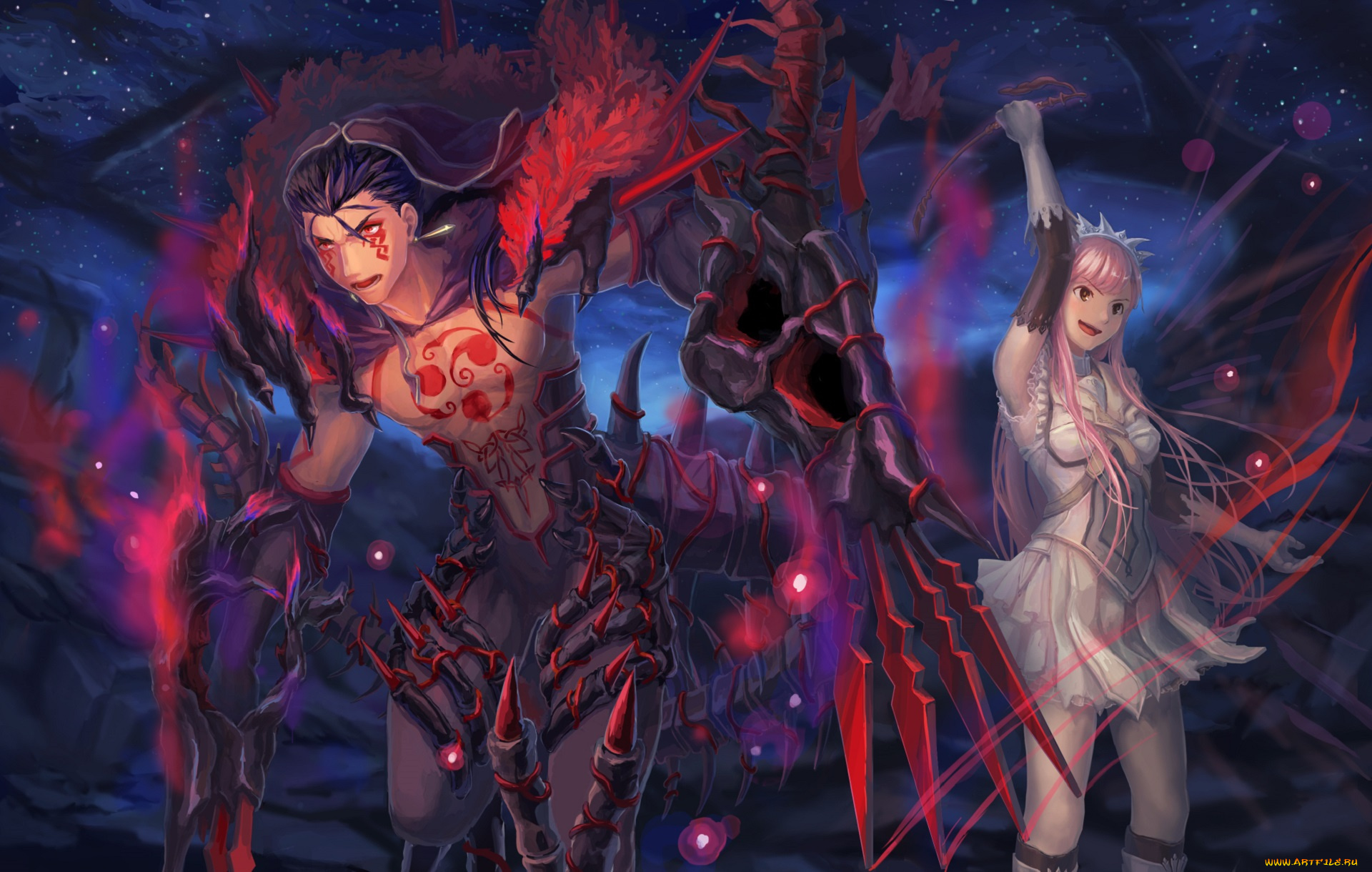 аниме, fate, stay, night, grand, order