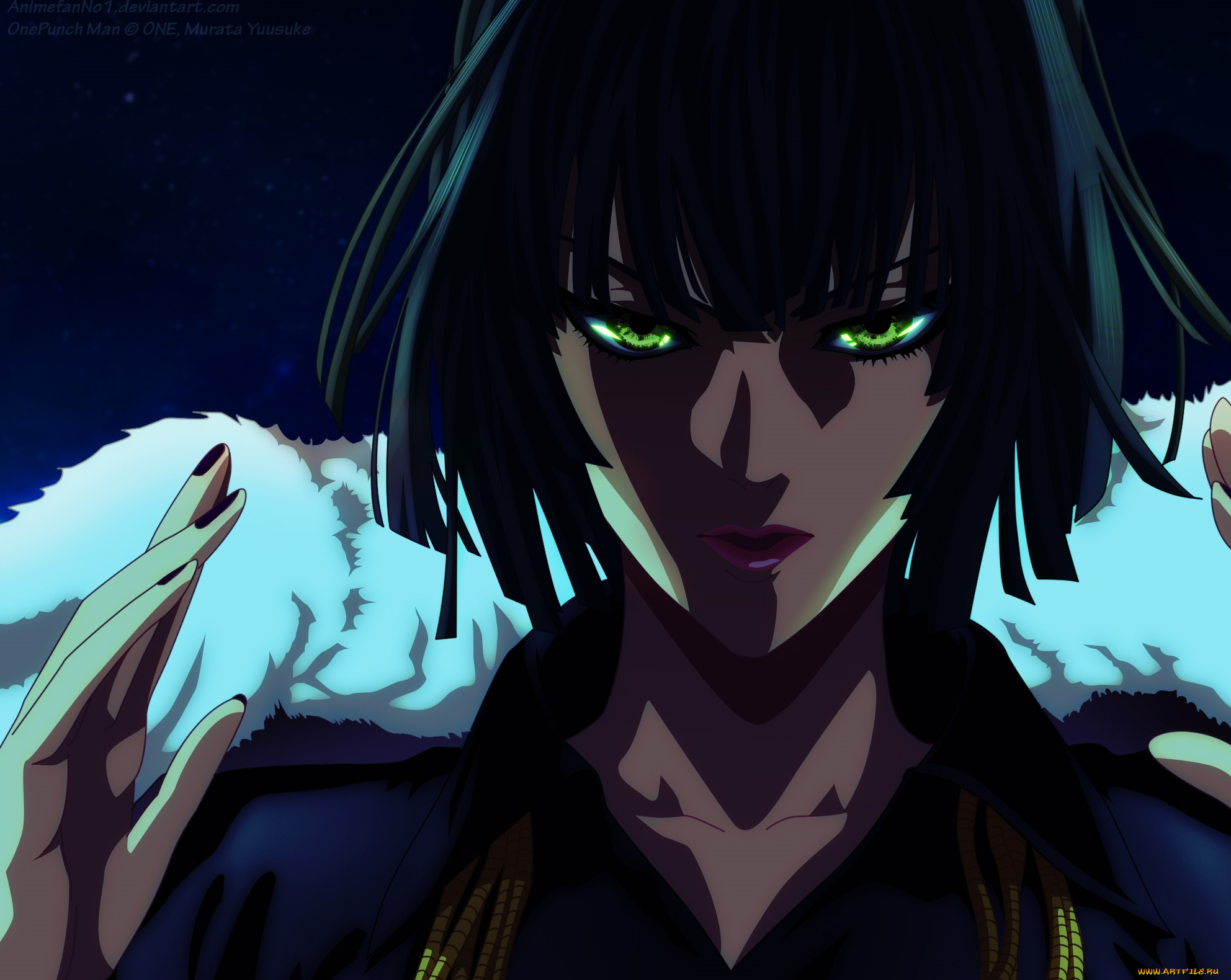 аниме, one, punch, man, ванпачмен