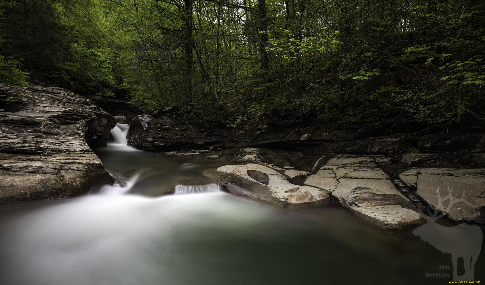 природа, водопады, stream, камни, водопад, вода, waterfall, rocks, water, river, река, поток