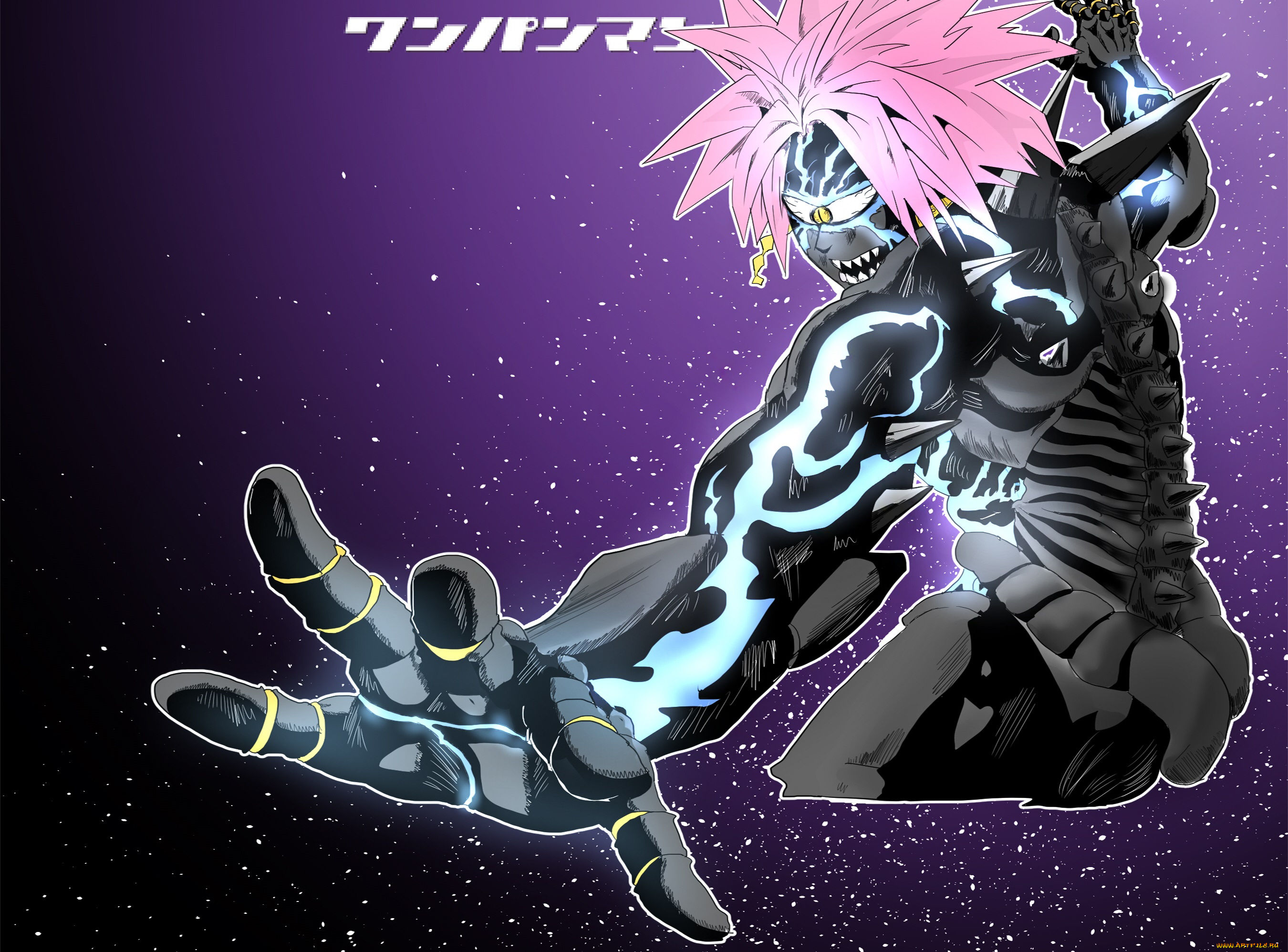 аниме, one, punch, man, ванпачмен