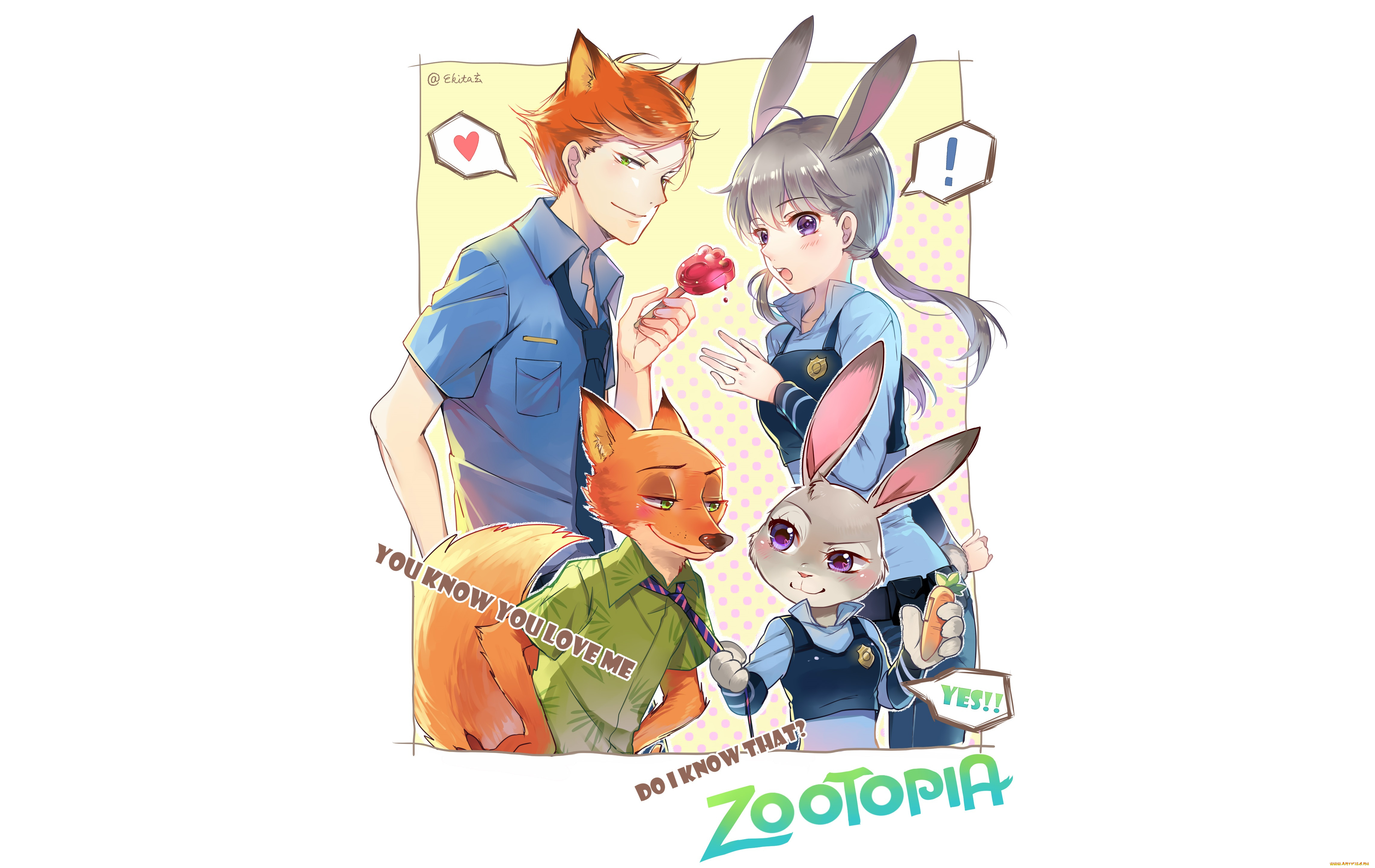 аниме, животные, , существа, зверополис