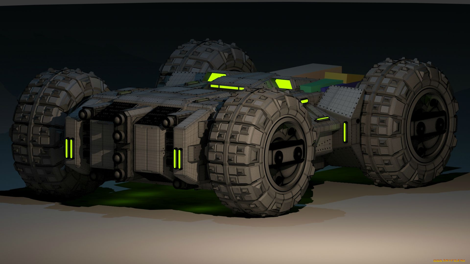 3д, графика, моделирование, , modeling, фон, автомобиль