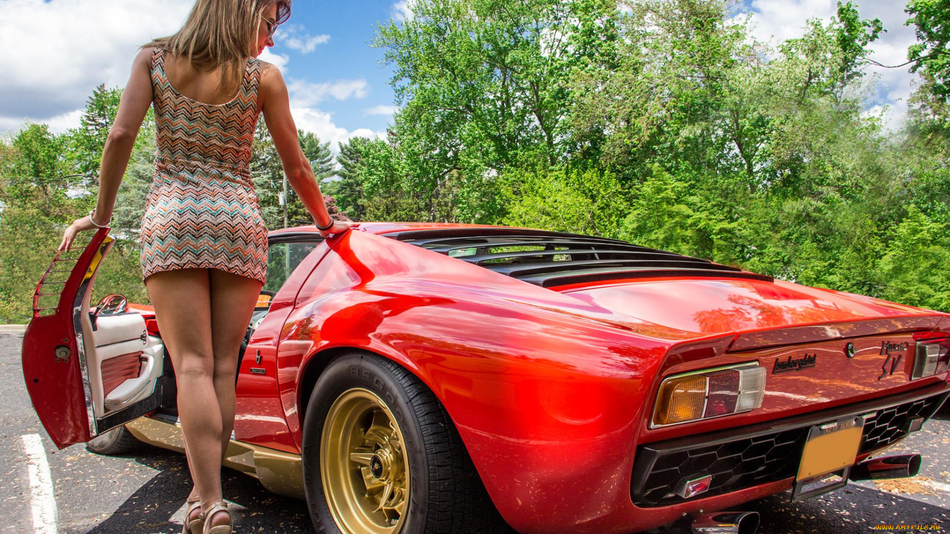 автомобили, -авто, с, девушками, девушка, lamborghini