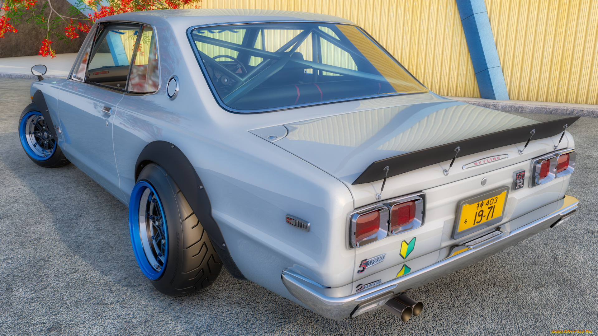 автомобили, 3д, nissan