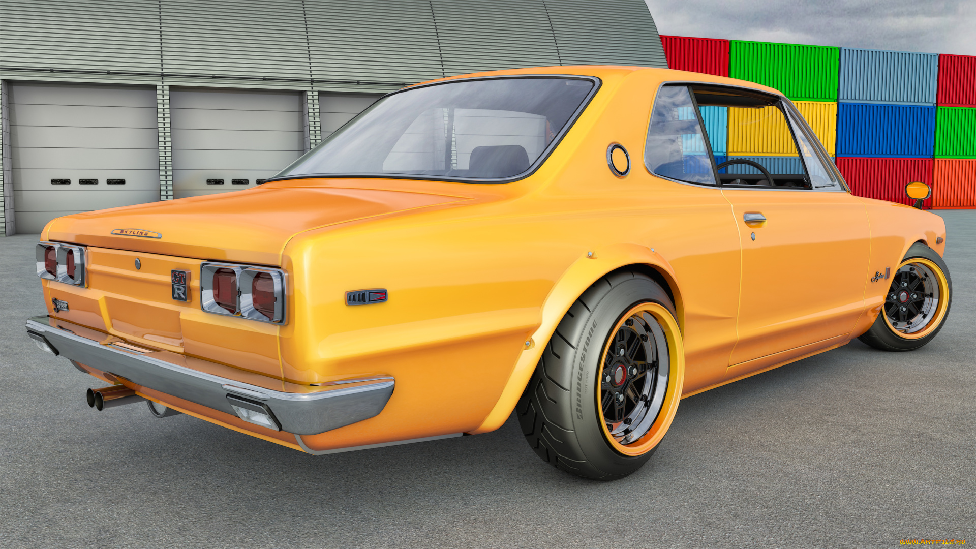 автомобили, 3д, nissan