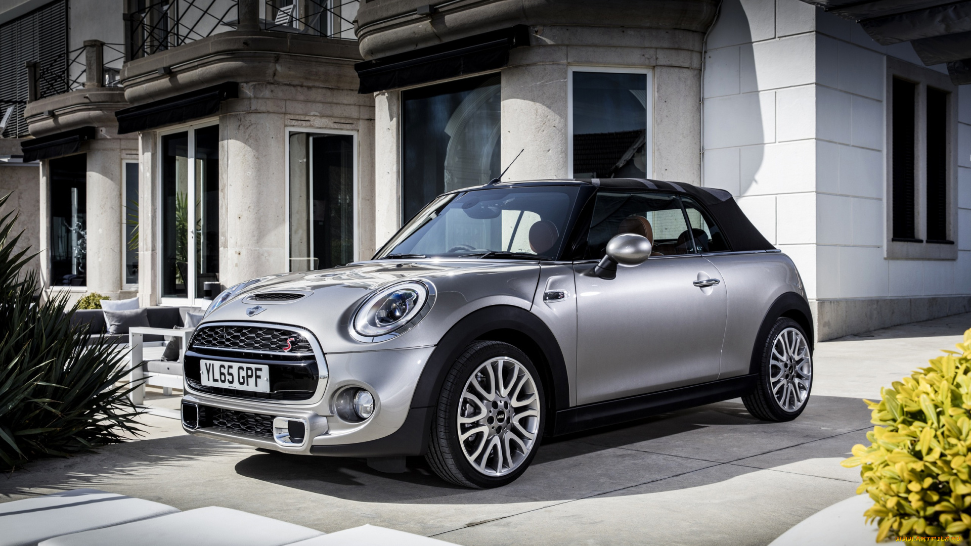 автомобили, mini, open, edition, cooper, s, мини, особняк, здание, серебристый