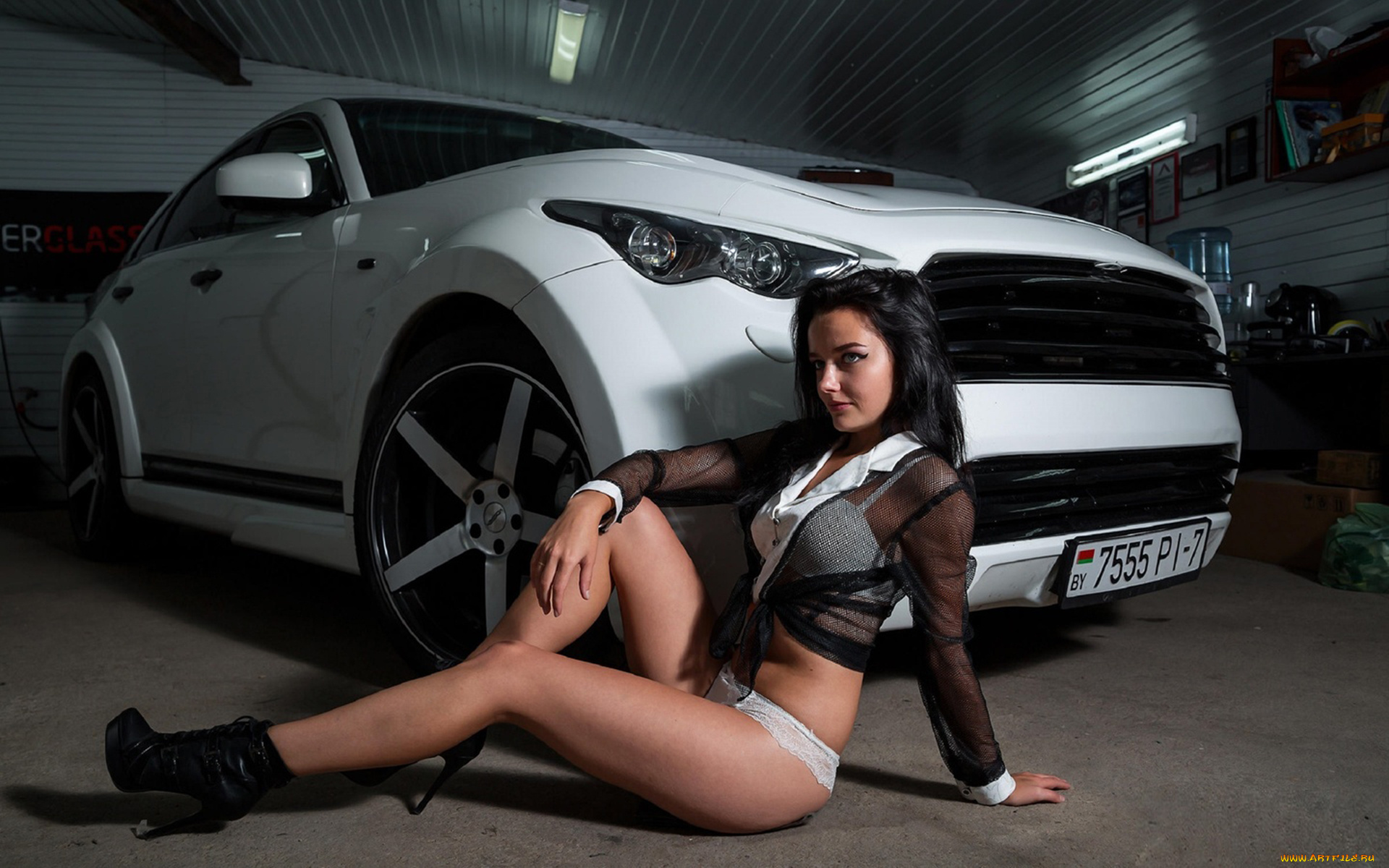 автомобили, -авто, с, девушками, девушки, авто