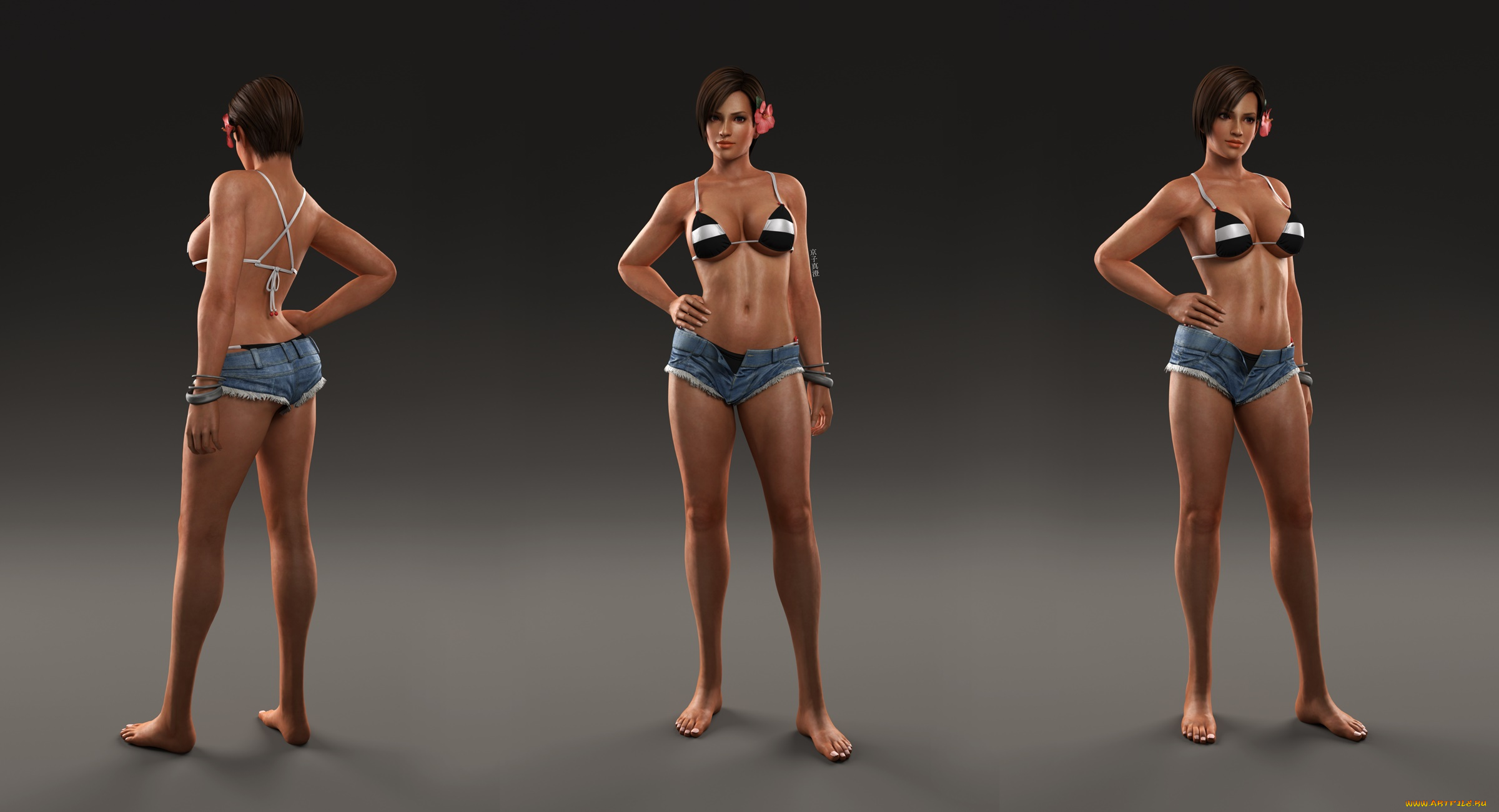 3д, графика, люди, , people, взгляд, фон, девушки