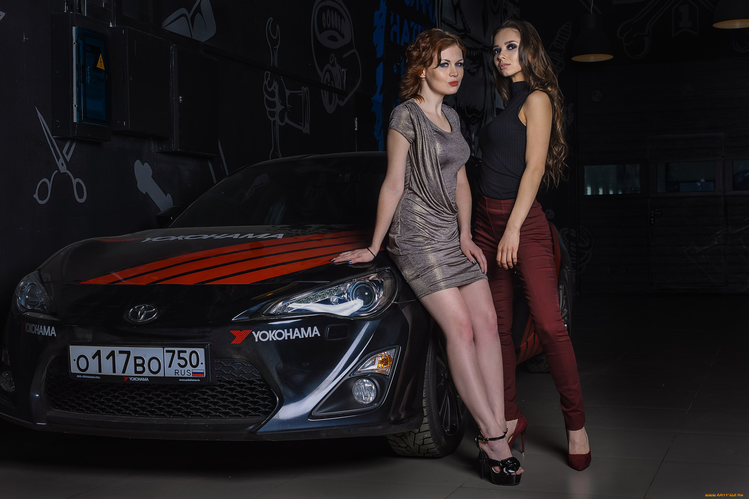 автомобили, -авто, с, девушками, авто, девушки