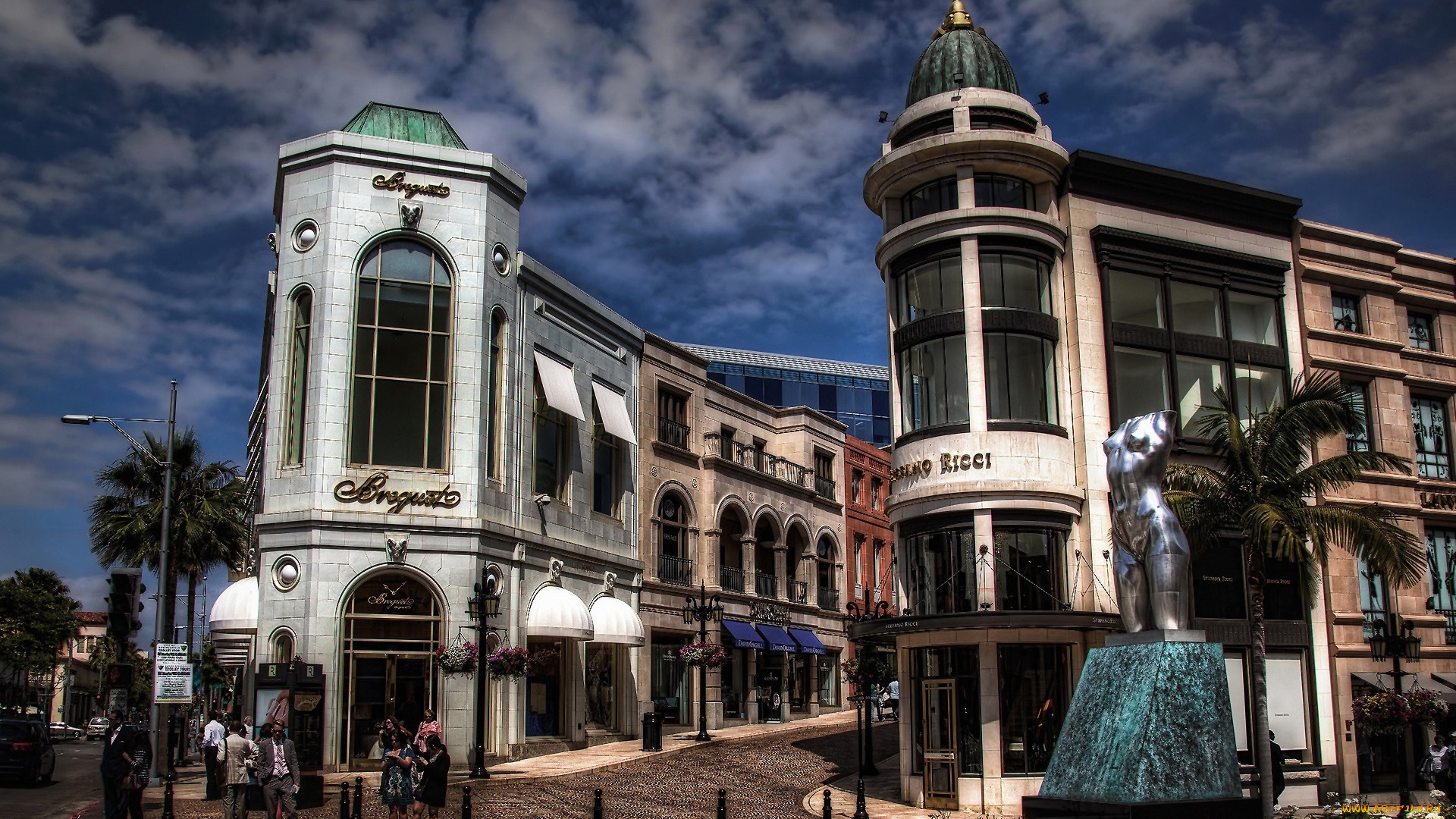 города, лос-анджелес, , сша, улица