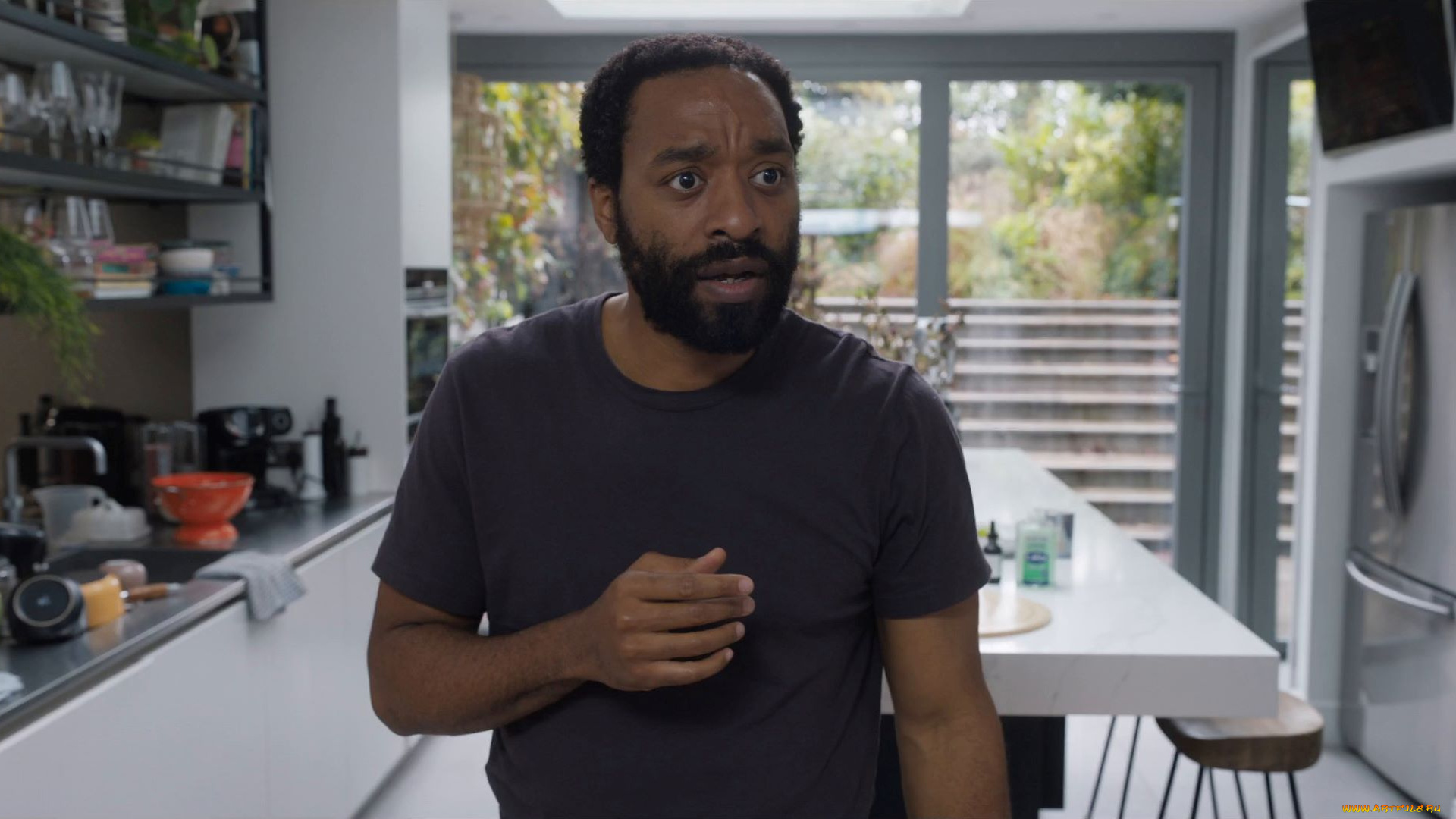 кино, фильмы, locked, down, мужчина, кухня