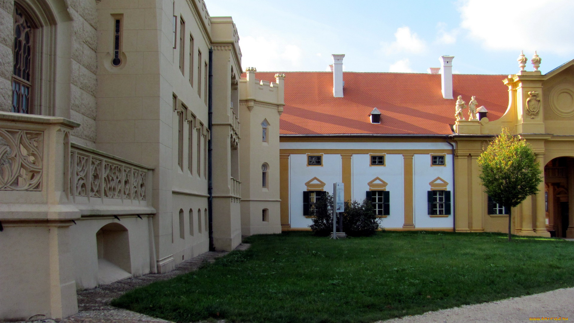 lednice, castle, города, замок, леднице, , чехия, lednice, castle