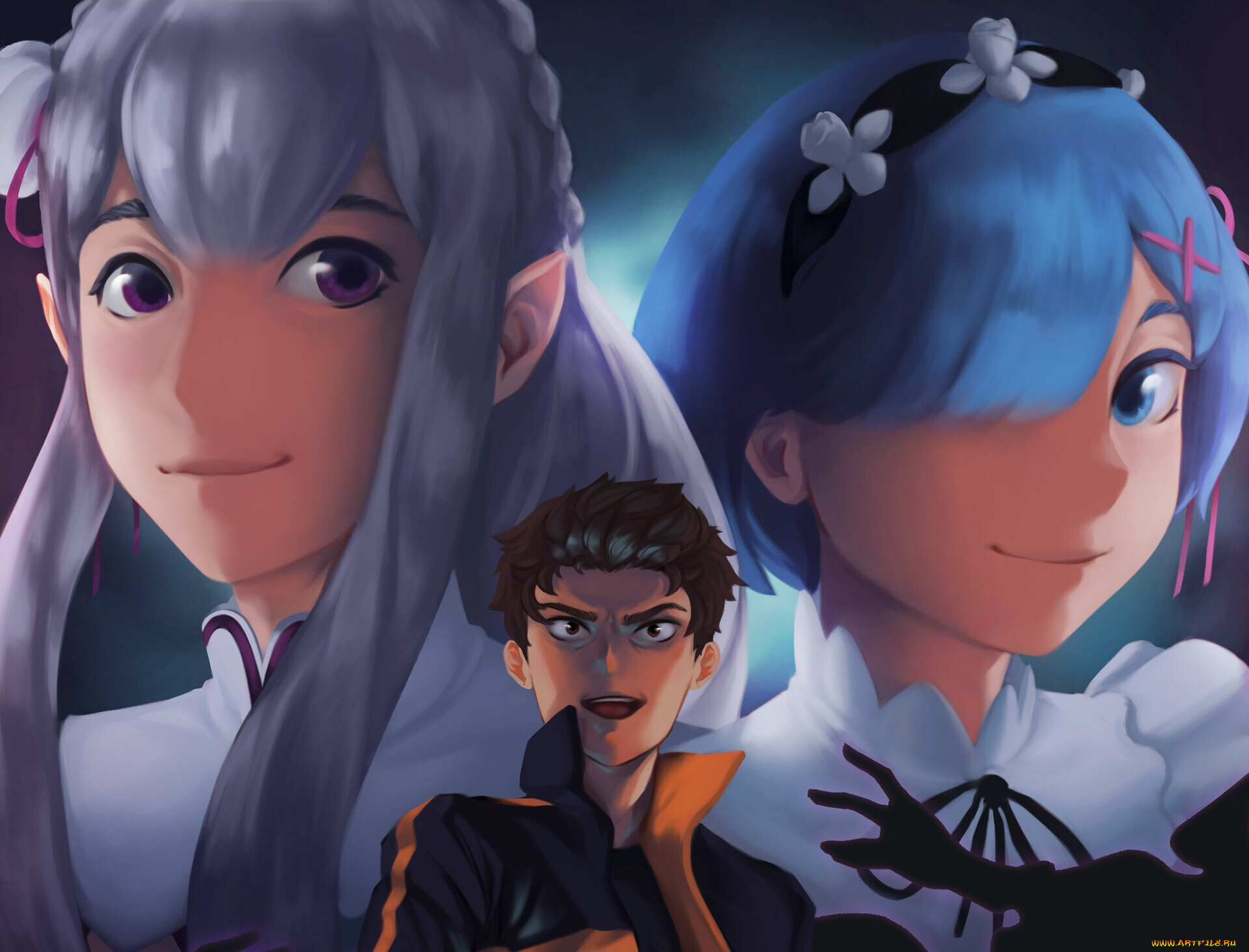 аниме, re, , zero, kara, hajimeru, isekai, seikatsu, жизнь, в, альтернативном, мире, с, нуля