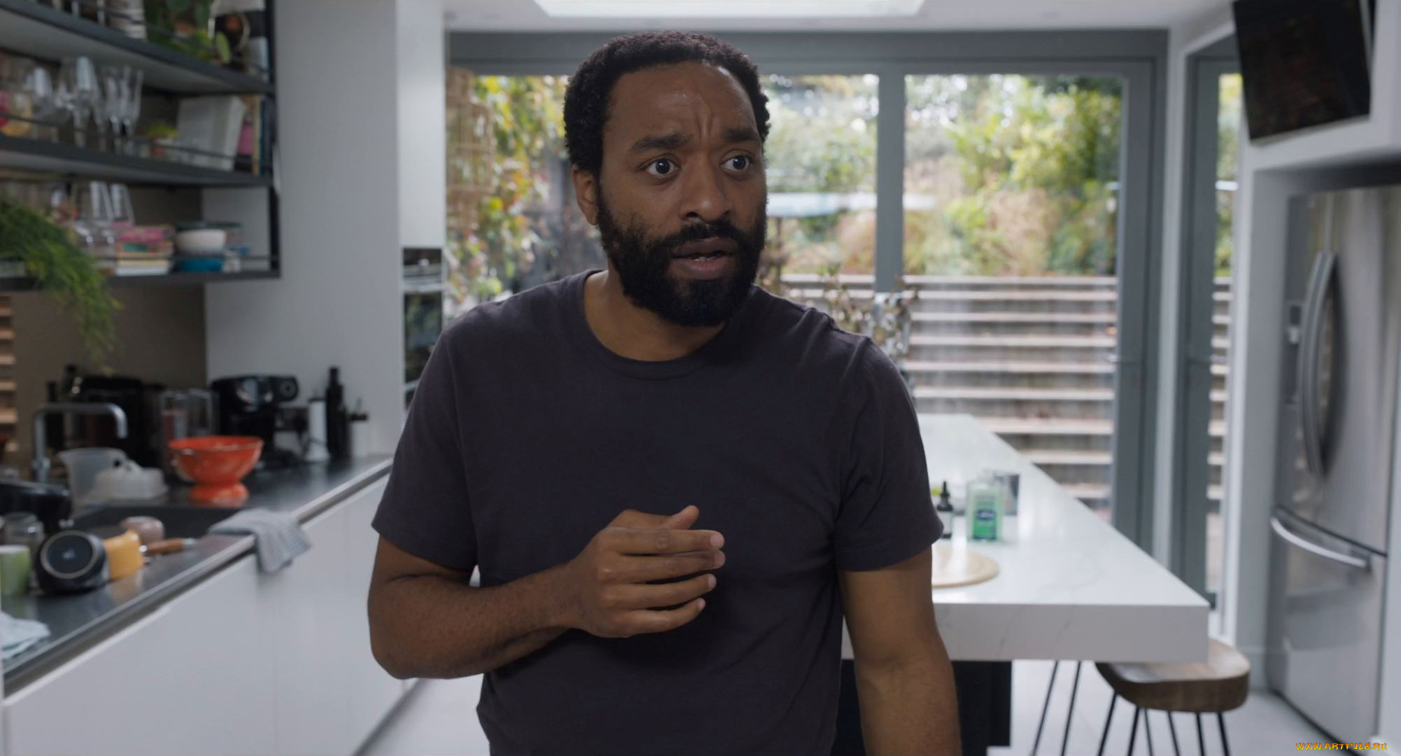 кино, фильмы, locked, down, мужчина, кухня