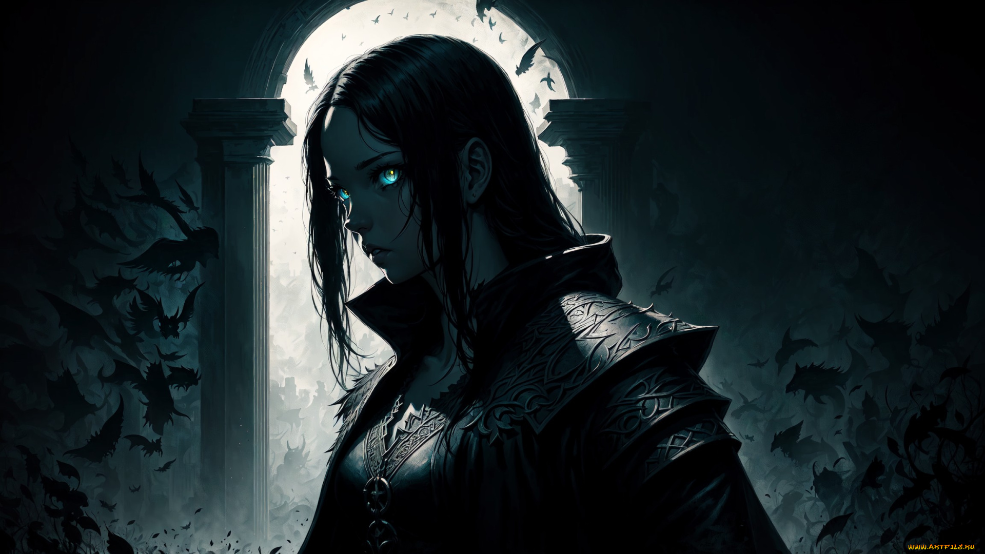 аниме, магия, , колдовство, , halloween, нейросети, графика, нейроарт, ai, art, нейронные, сети, рисунки, нейро, искусство