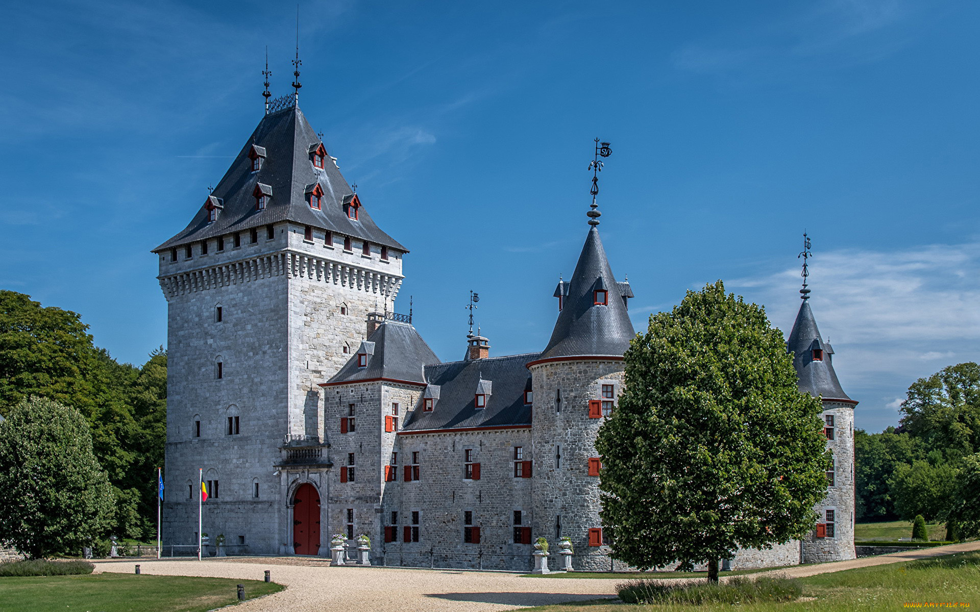 jemeppe, castle, belgium, города, замки, бельгии, jemeppe, castle