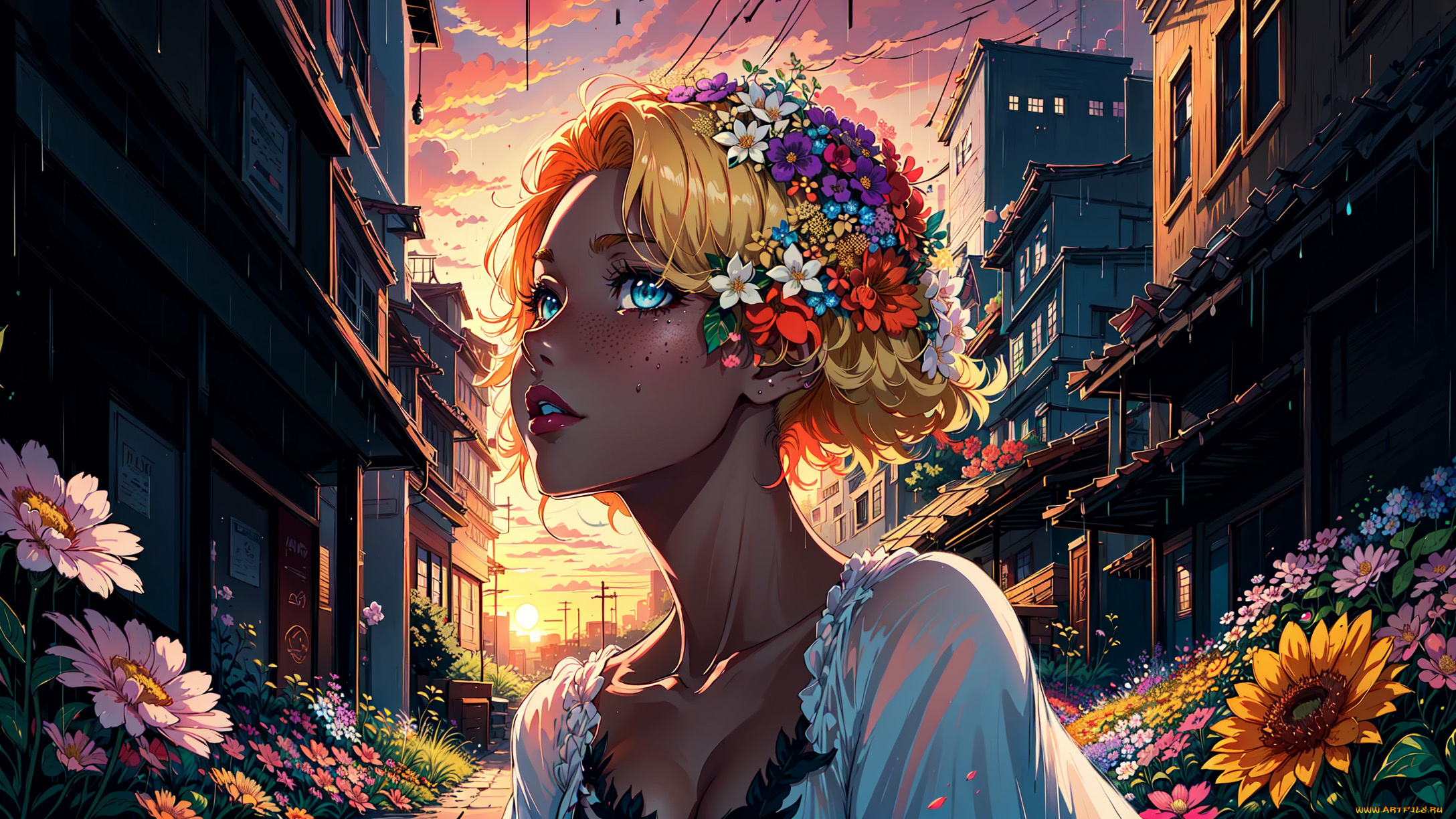 аниме, город, , улицы, , интерьер, , здания, нейросети, графика, нейроарт, ai, art, нейронные, сети, рисунки, нейро, искусство