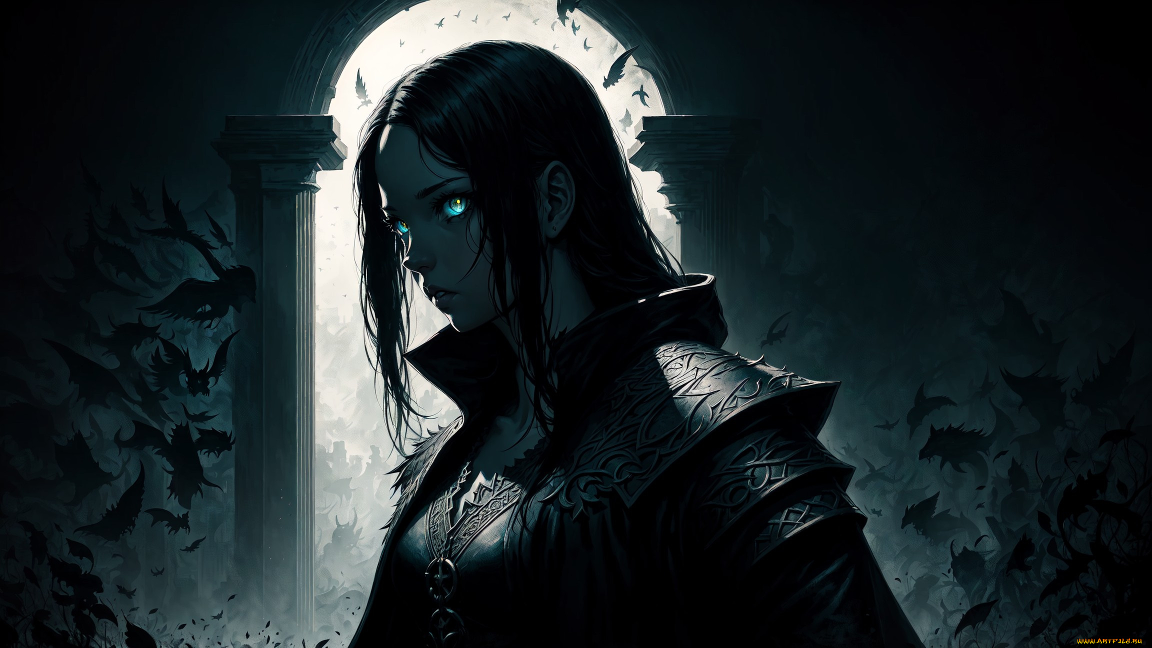 аниме, магия, , колдовство, , halloween, нейросети, графика, нейроарт, ai, art, нейронные, сети, рисунки, нейро, искусство