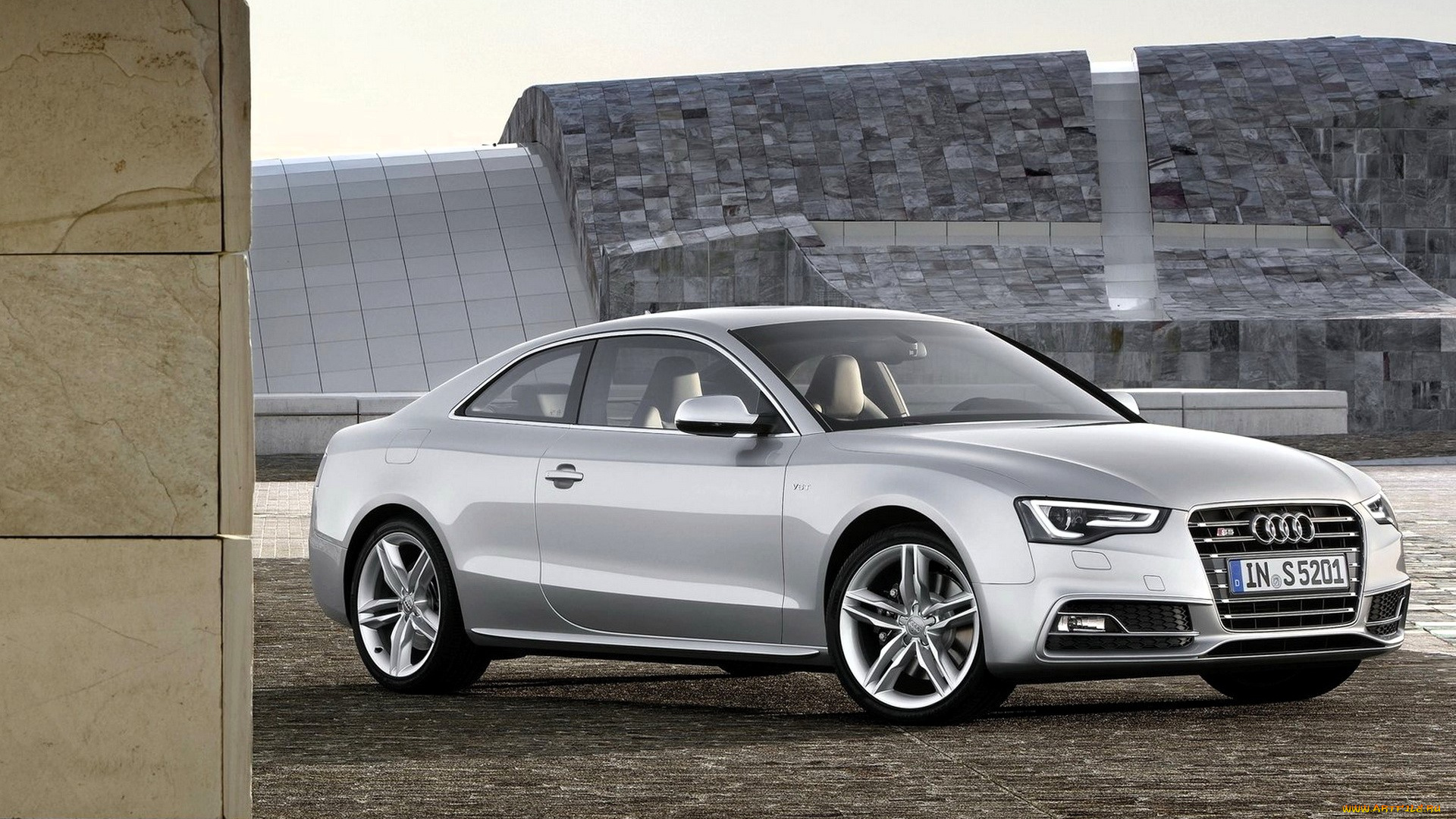 audi, s5, автомобили, audi, белый, здание