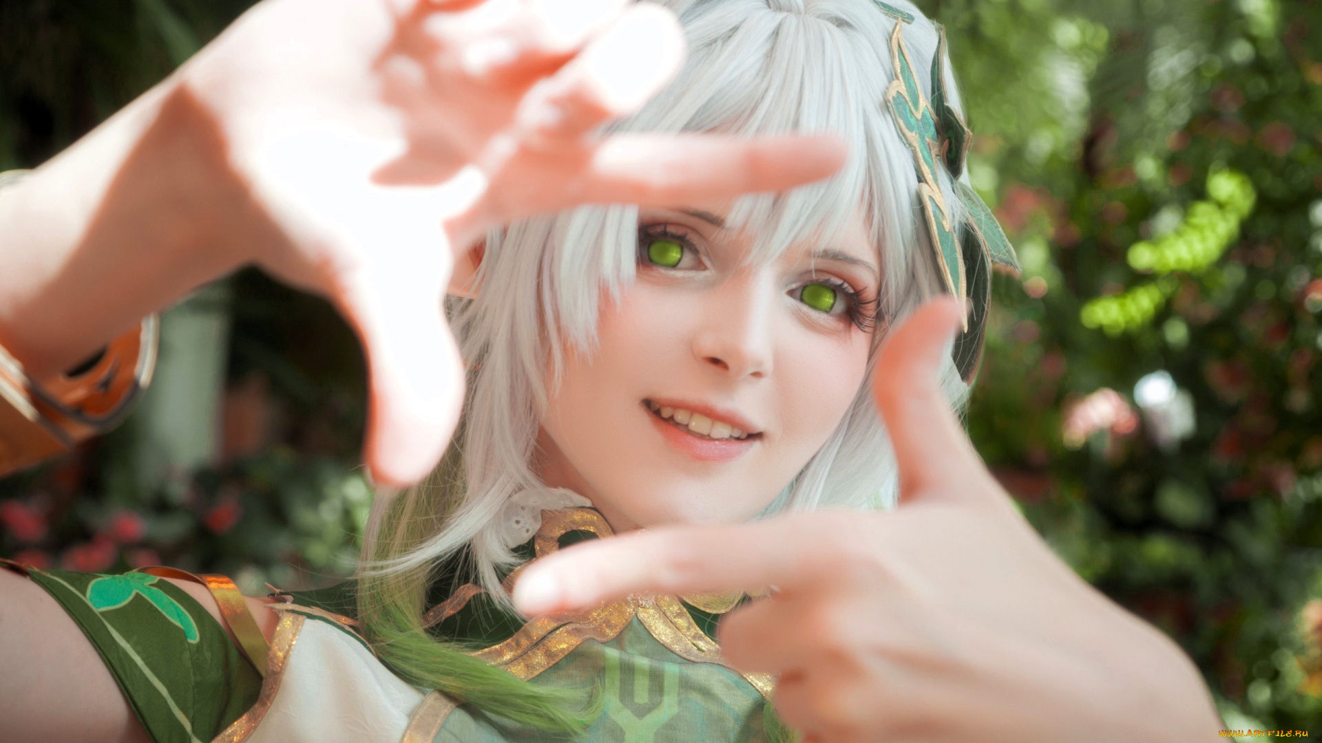 девушки, mari, aisu, образ, косплей, наряд, костюм, жест