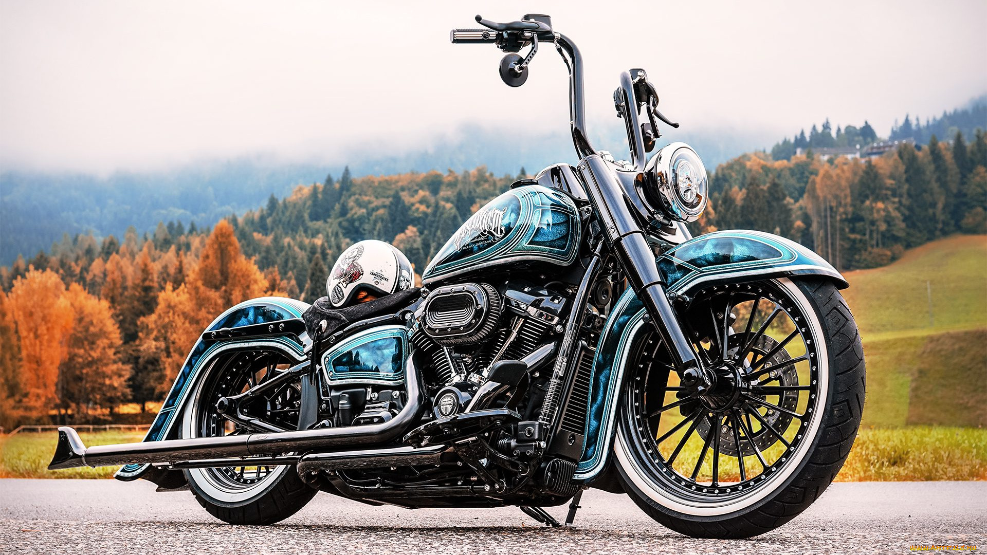 харлей, мотоциклы, harley-davidson, мотоцикл, байк, thunderbike, customs