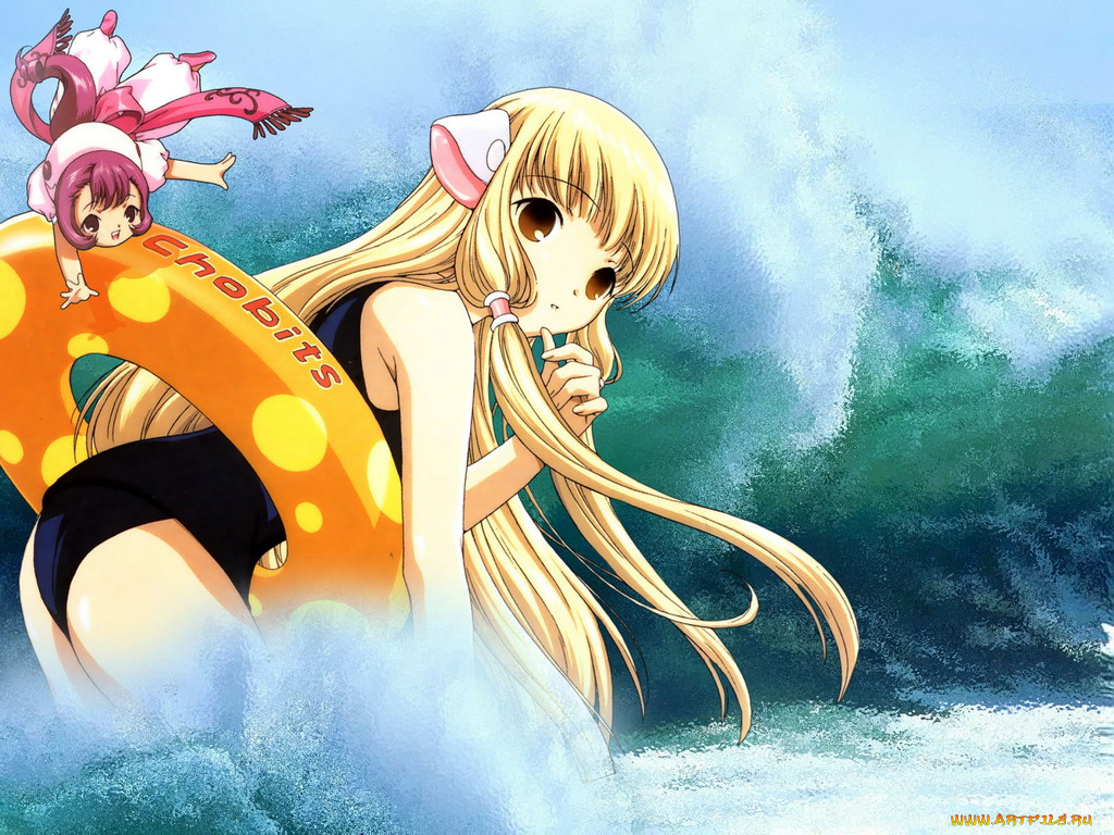 аниме, chobits