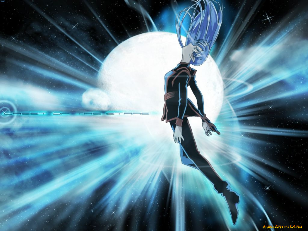 аниме, crest, of, the, stars