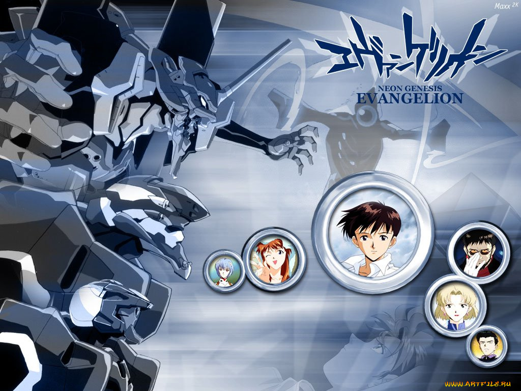 аниме, evangelion