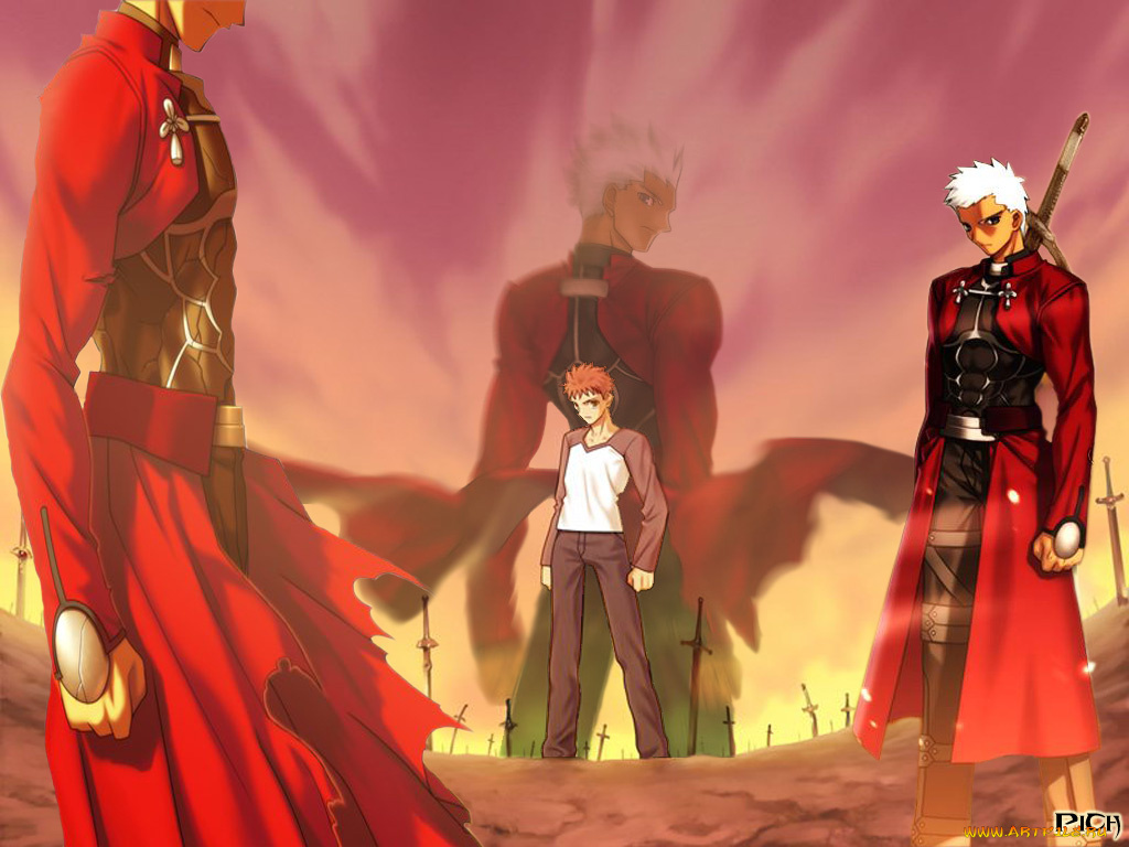 аниме, fate, stay, night