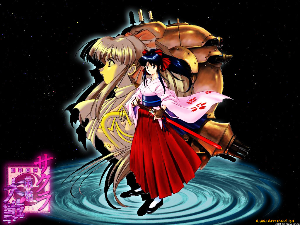 аниме, sakura, wars