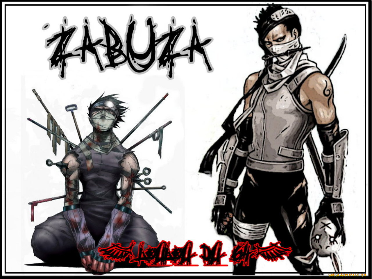аниме, naruto, zabuza