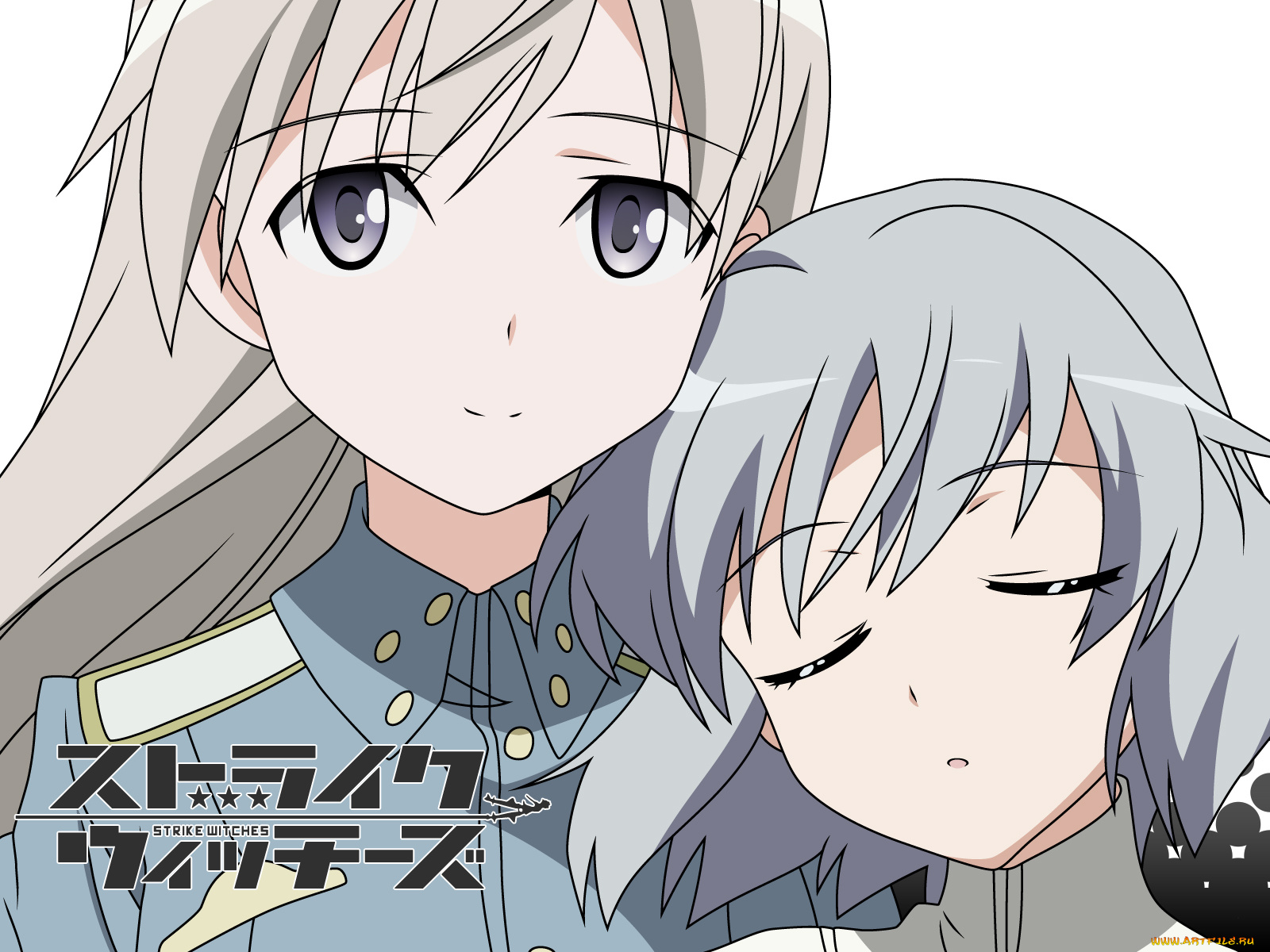 аниме, strike, witches