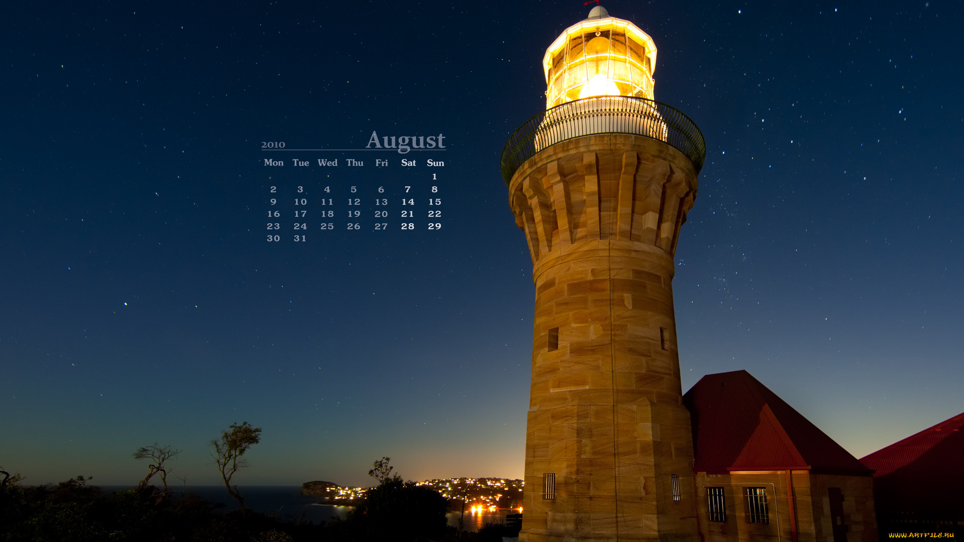 календари, города