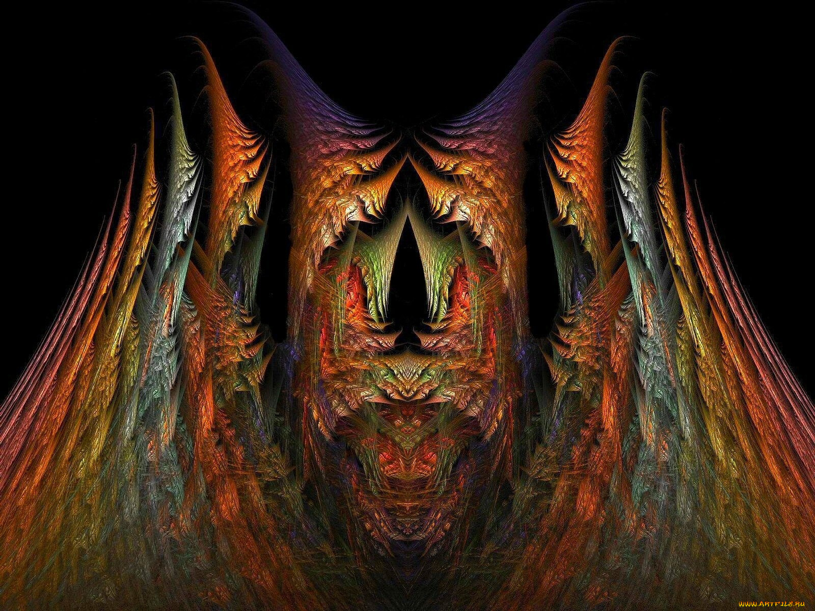 3д, графика, fractal, фракталы, абстракция