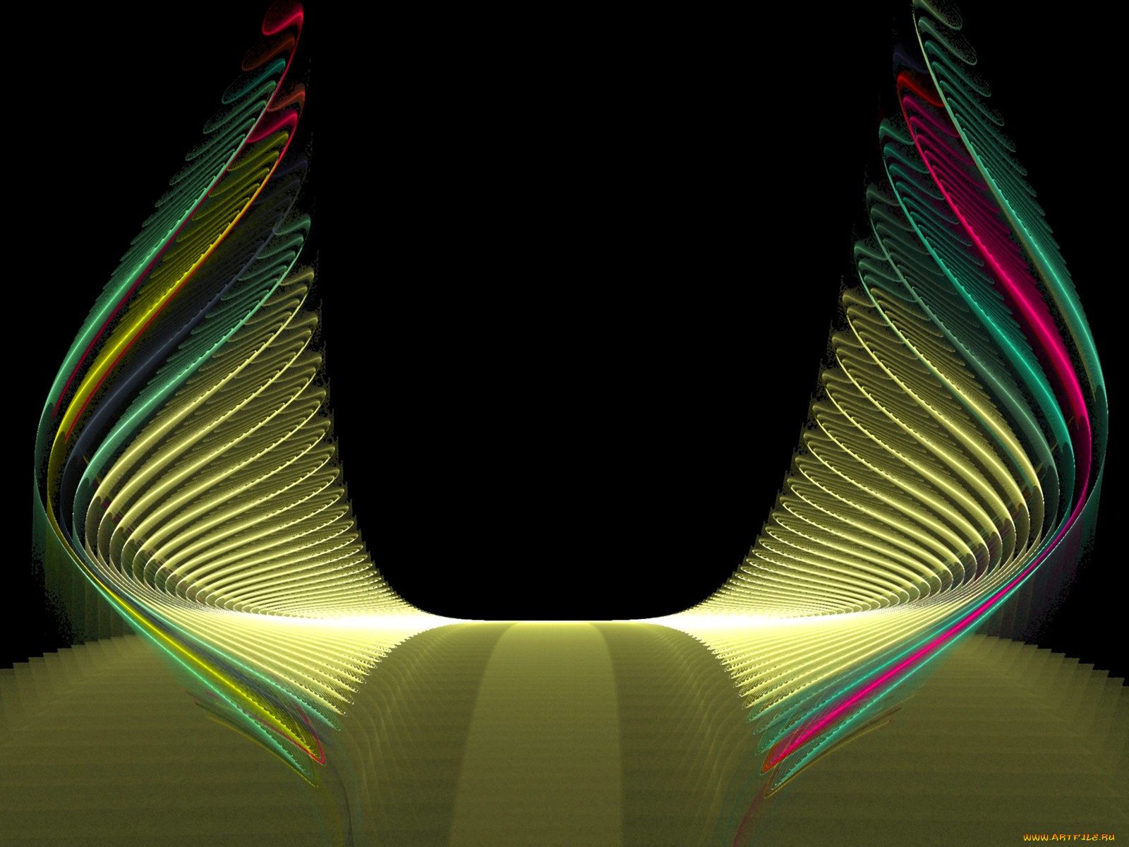 3д, графика, fractal, фракталы, абстракция