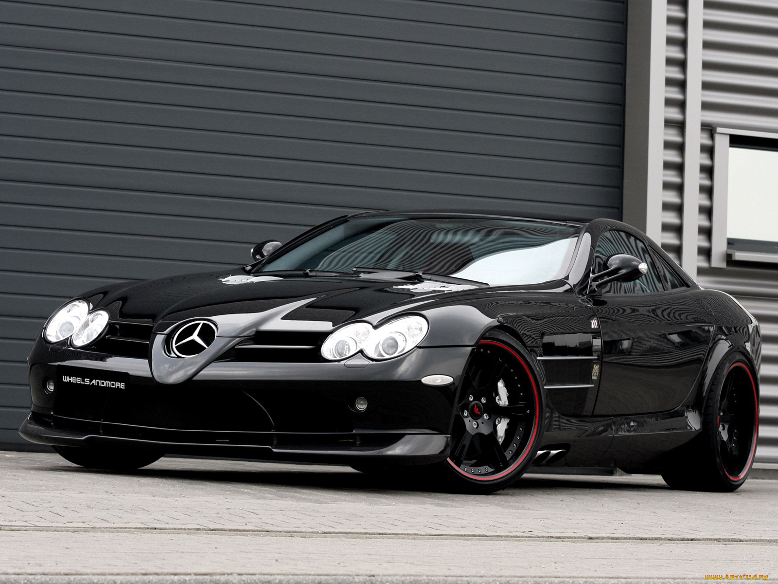 wheelsandmore, mercedes, benz, slr, mclaren, 722, edition, автомобили, спортивный, мерс, черный