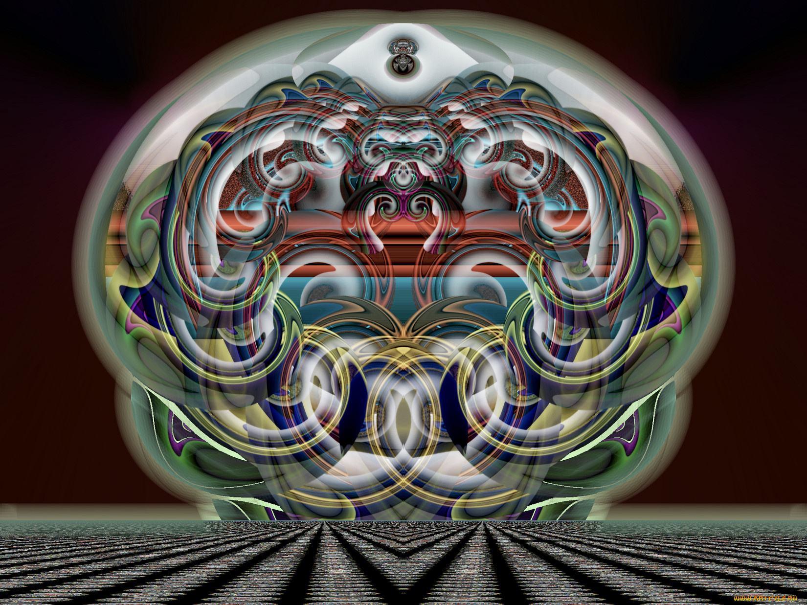 3д, графика, fractal, фракталы, фрактал