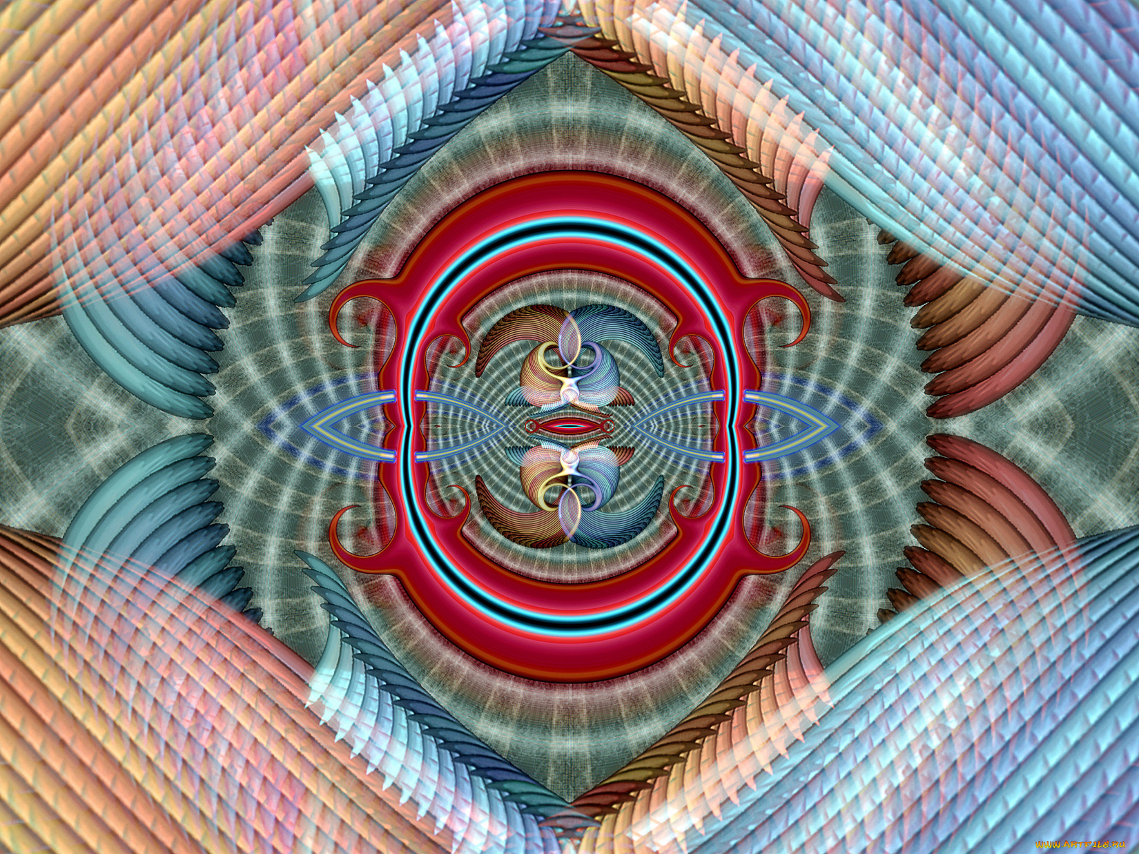 3д, графика, fractal, фракталы, фрактал