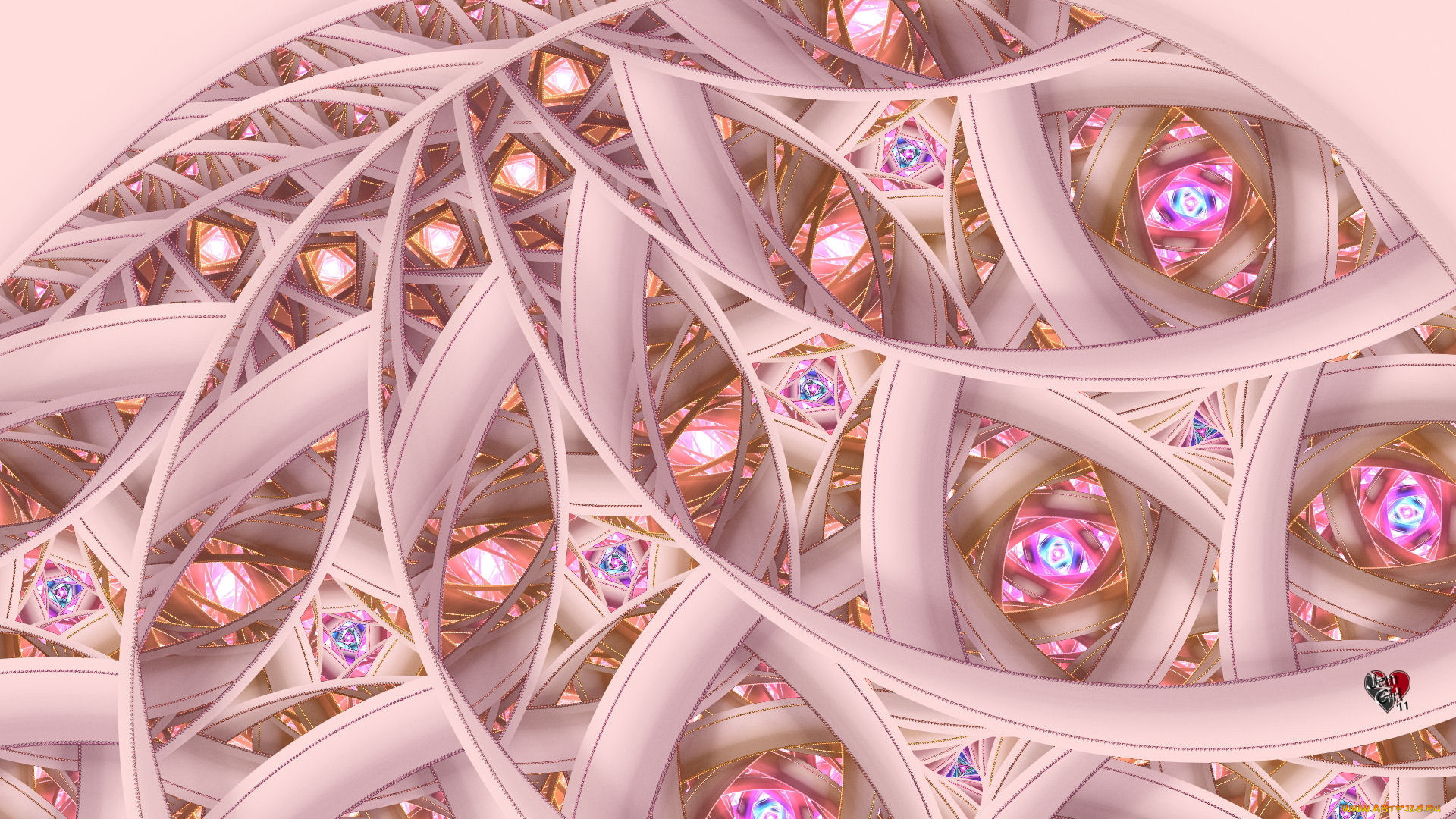 3д, графика, fractal, фракталы, фрактал