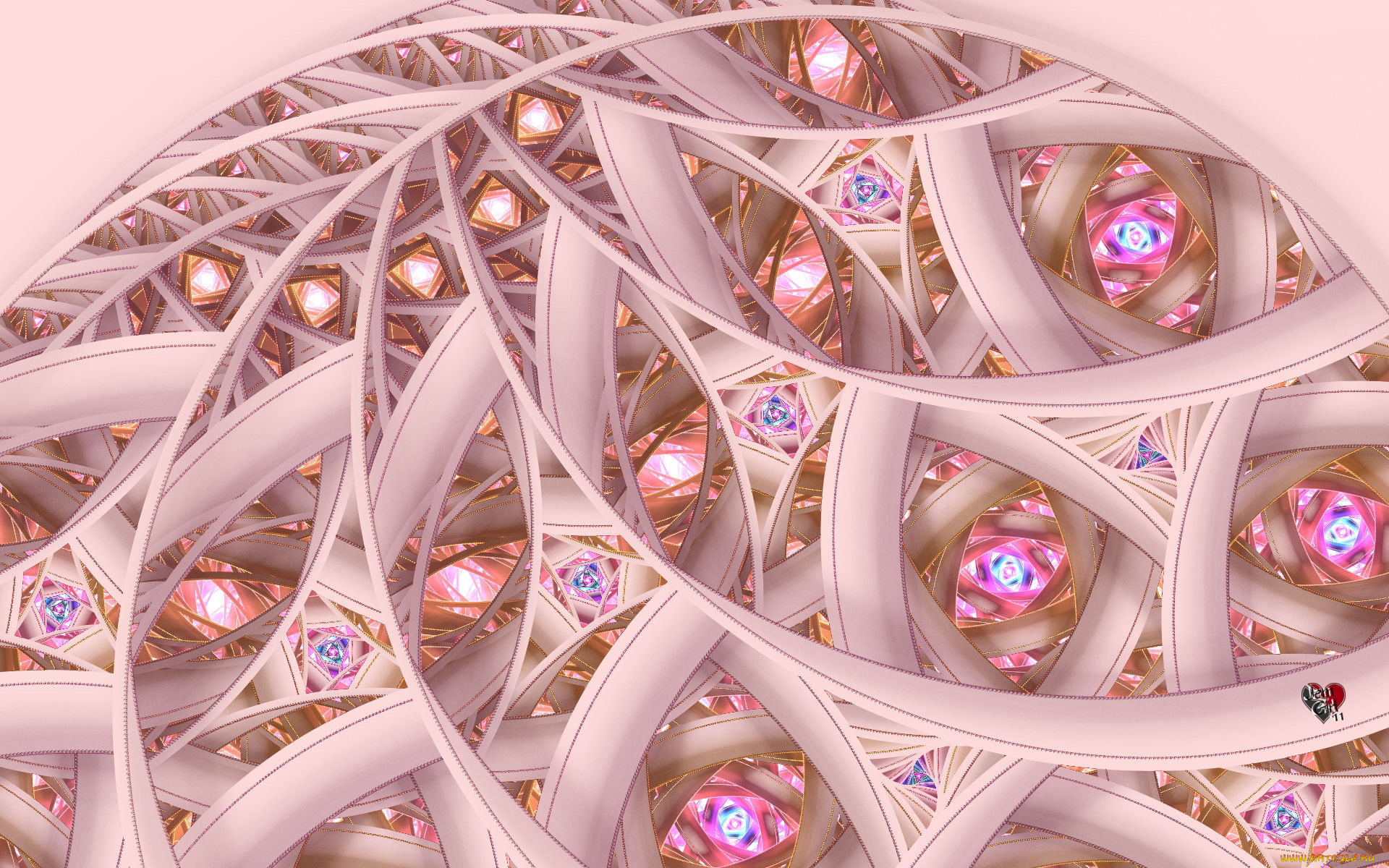 3д, графика, fractal, фракталы, фрактал