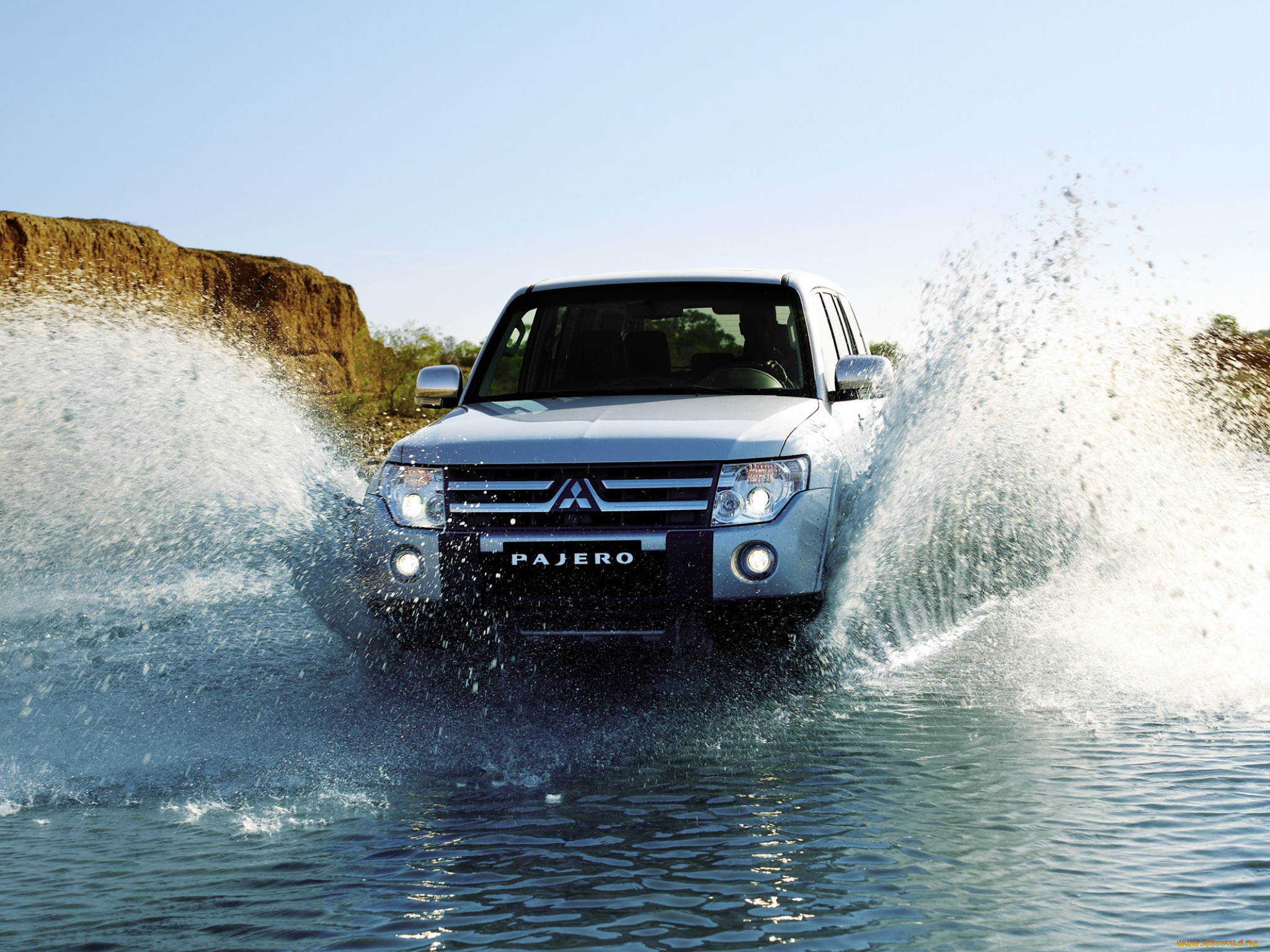 автомобили, mitsubishi, джип