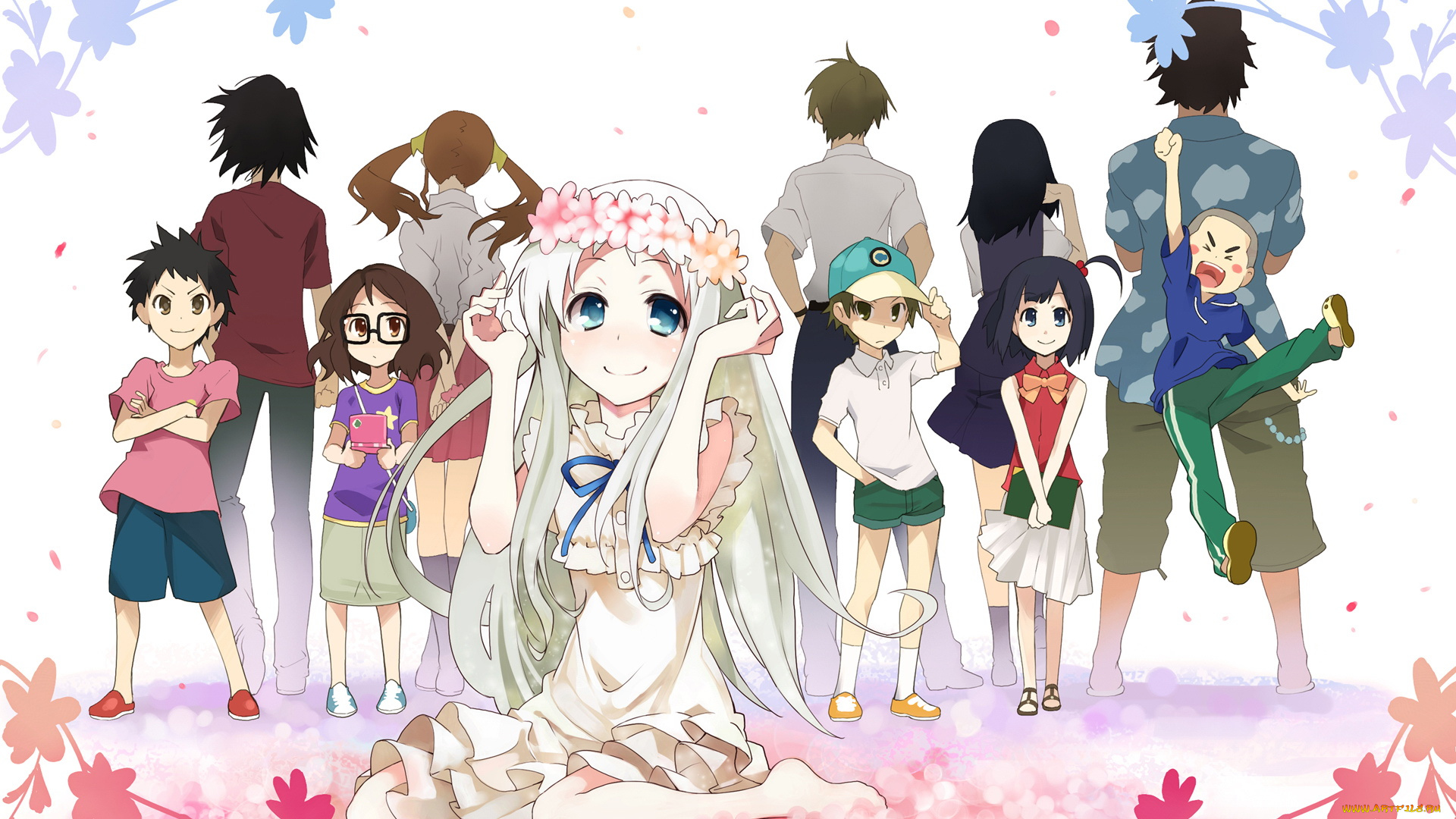 аниме, anohana