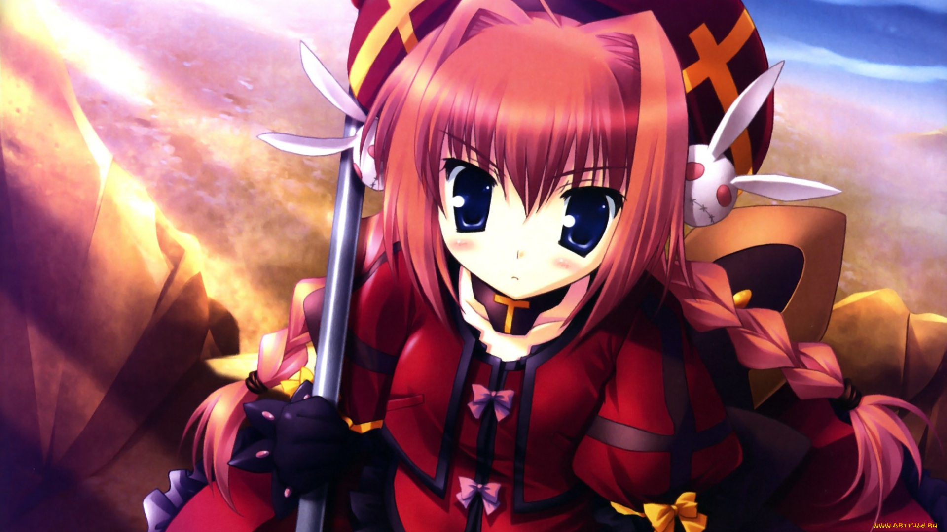 аниме, mahou, shoujo, lyrical, nanoha